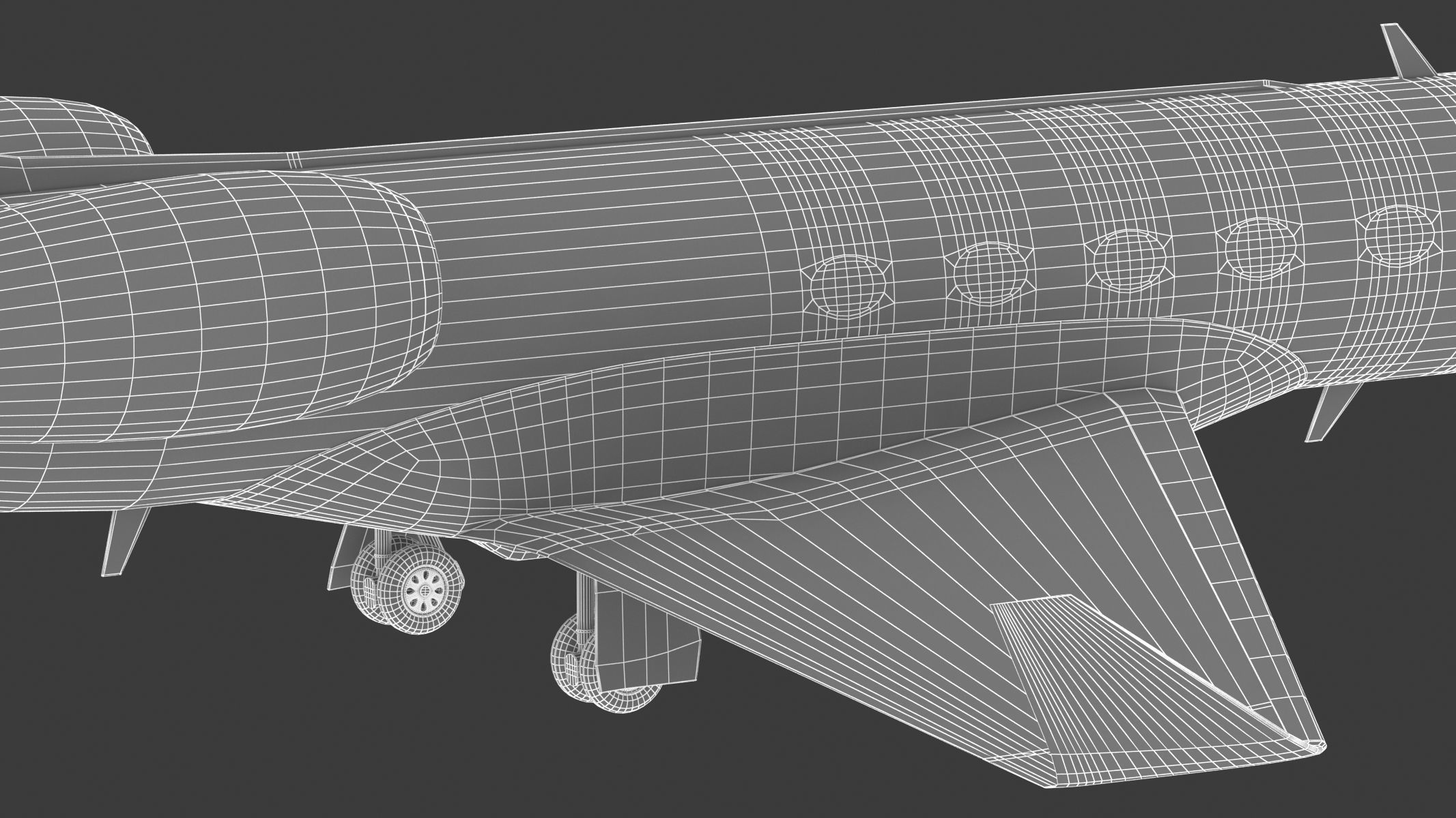 Gulfstream G550 with Interior and Cockpit 3D model_54