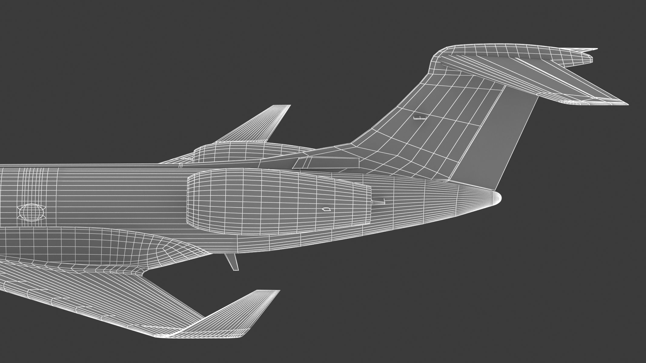 Gulfstream G550 with Interior and Cockpit 3D model_58