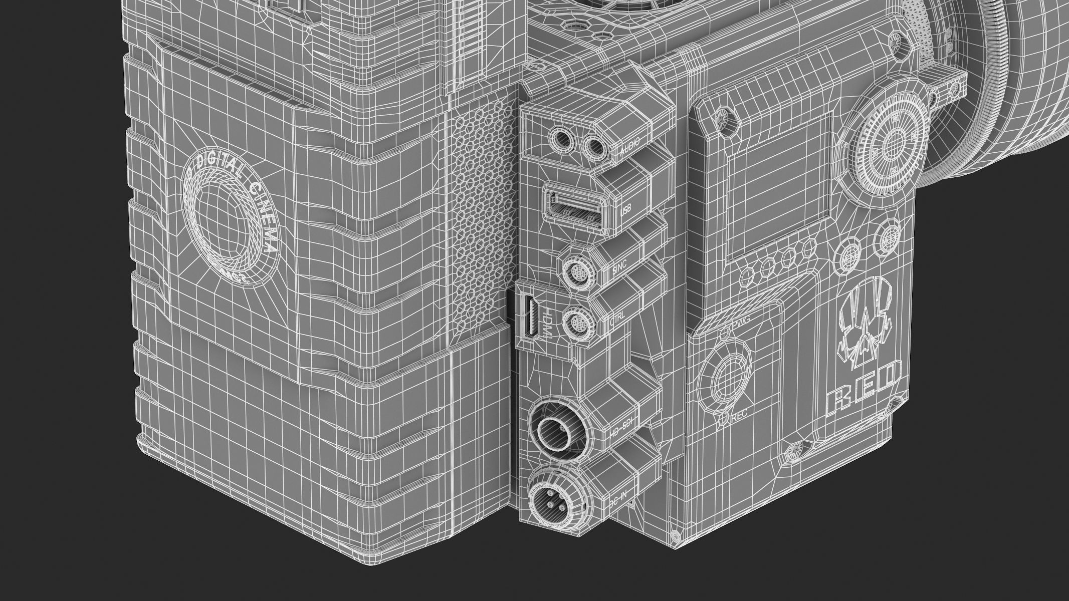 RED Weapon Monstro Cinema Camera 3D model_18