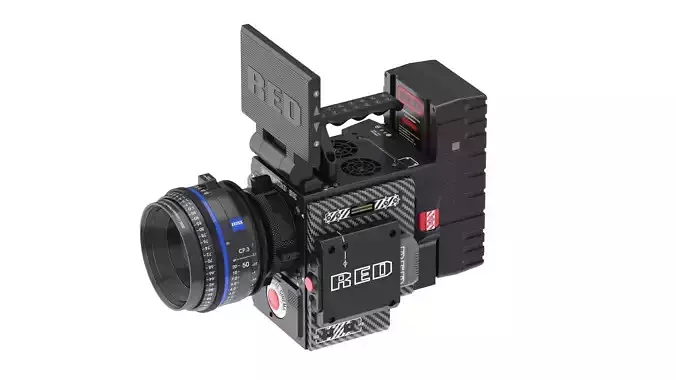 RED Weapon Monstro Cinema Camera 3D model