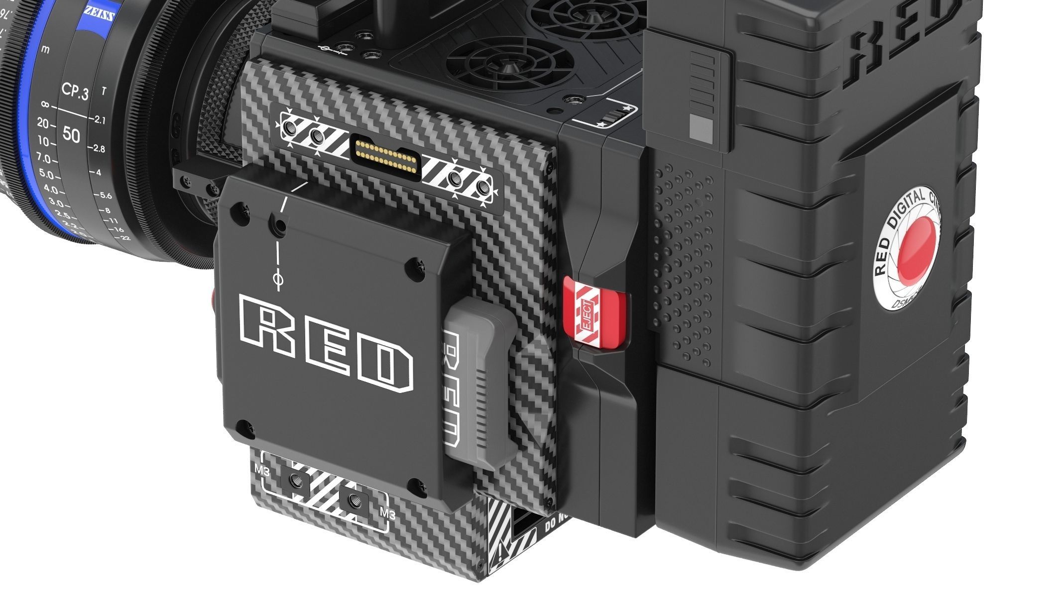 RED Weapon Monstro Cinema Camera 3D model_9