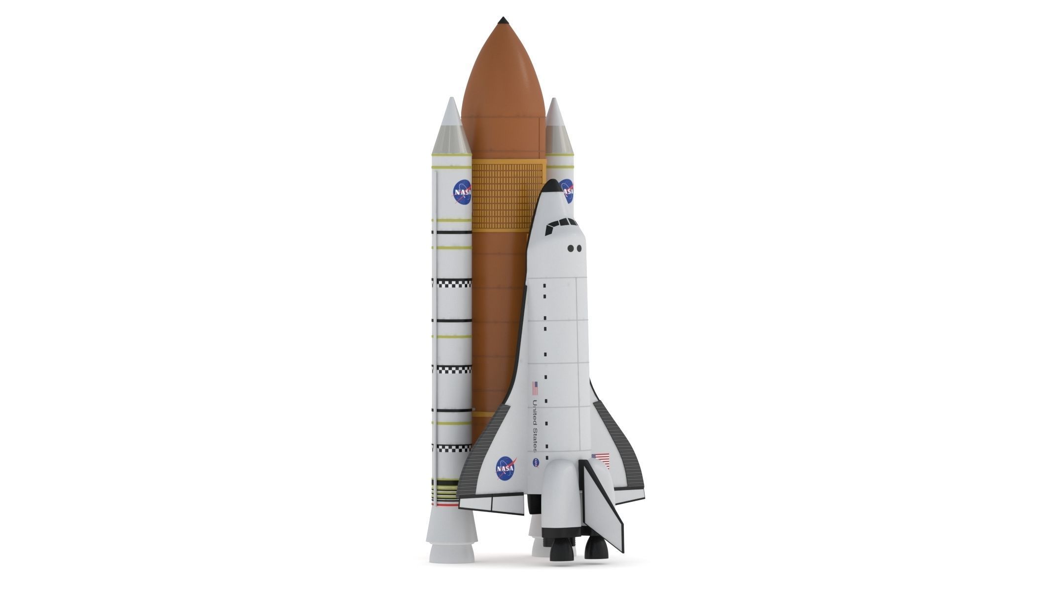 Space Shuttle 3D model_1