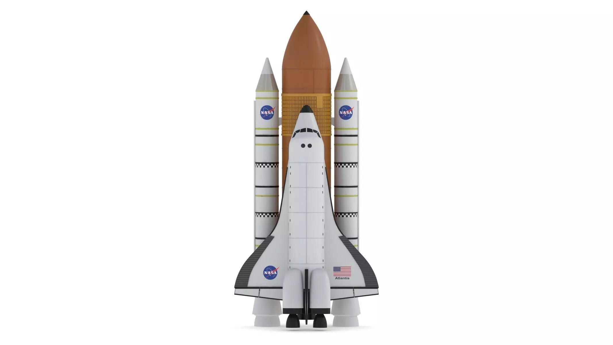 Space Shuttle 3D model_0