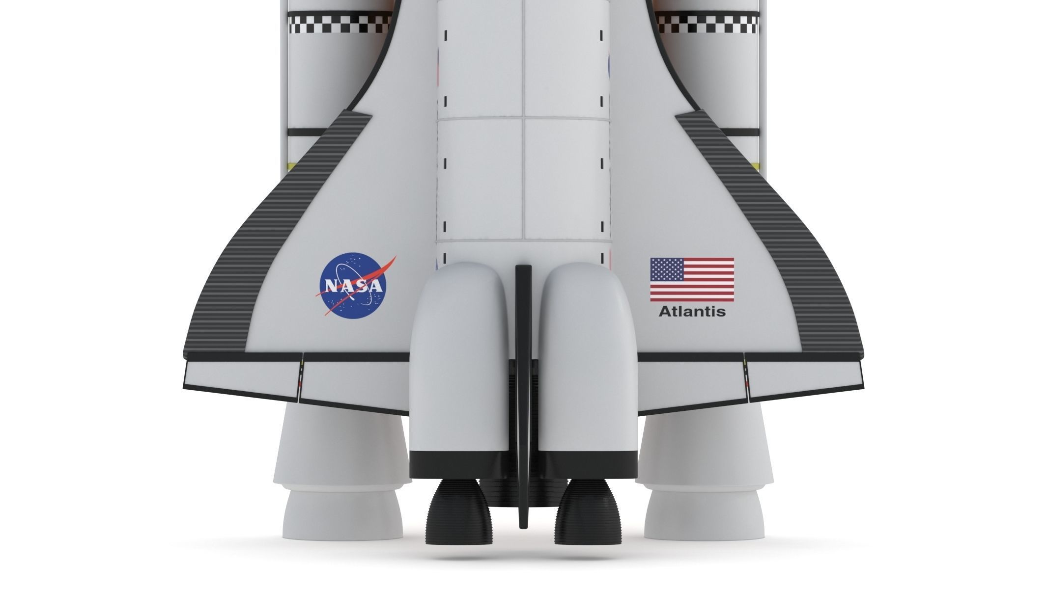 Space Shuttle 3D model_5