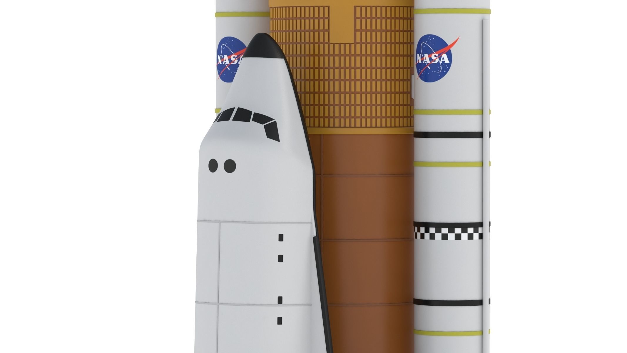 Space Shuttle 3D model_9