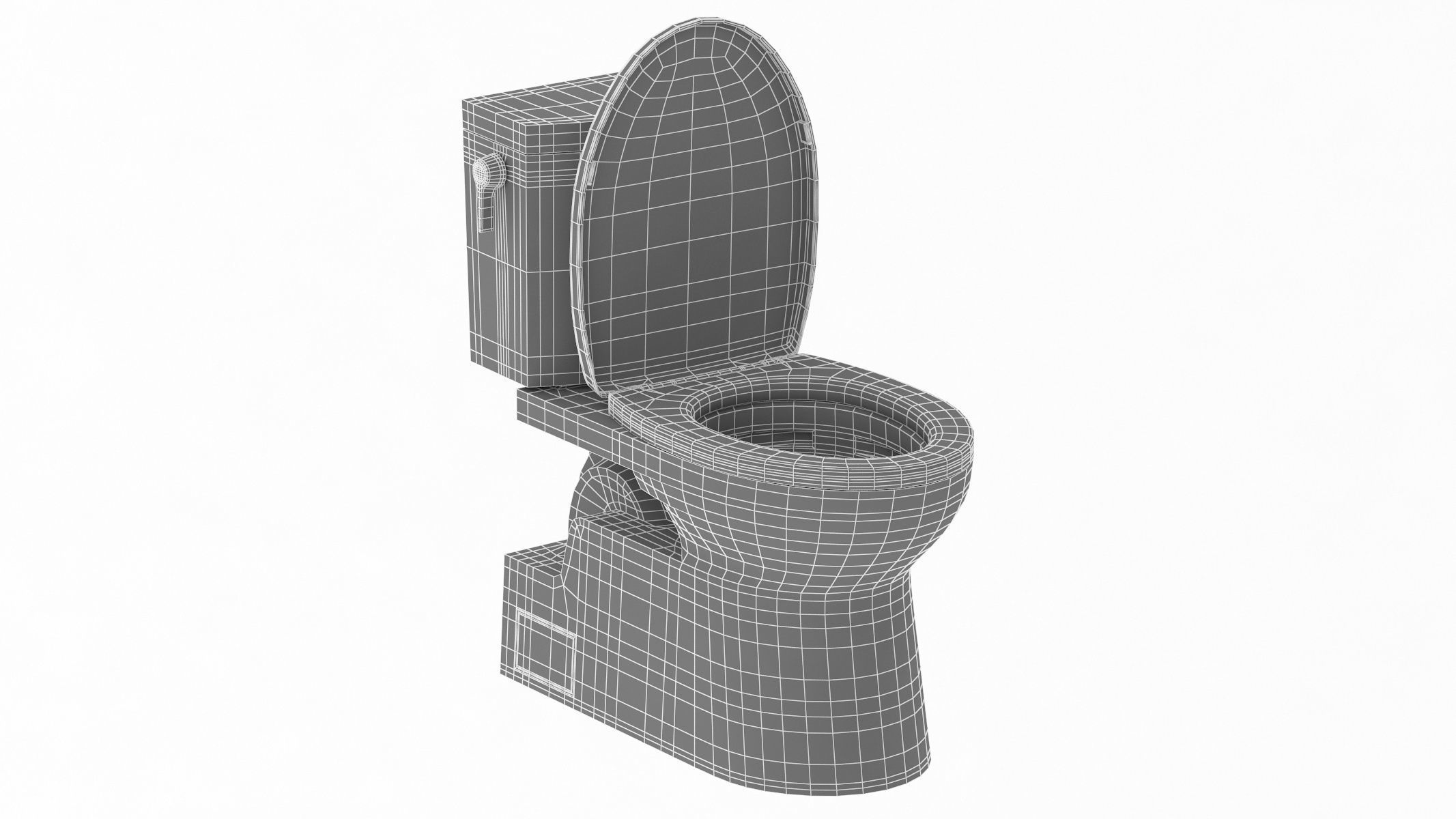 TOTO Vespin II Two-Piece Toilet 3D model_11