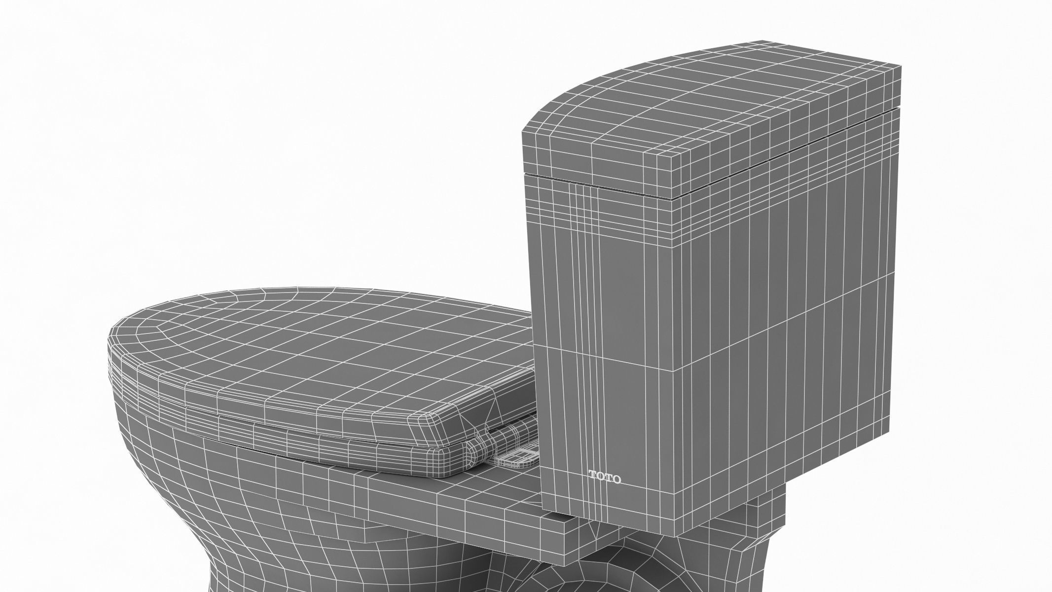 TOTO Vespin II Two-Piece Toilet 3D model_18