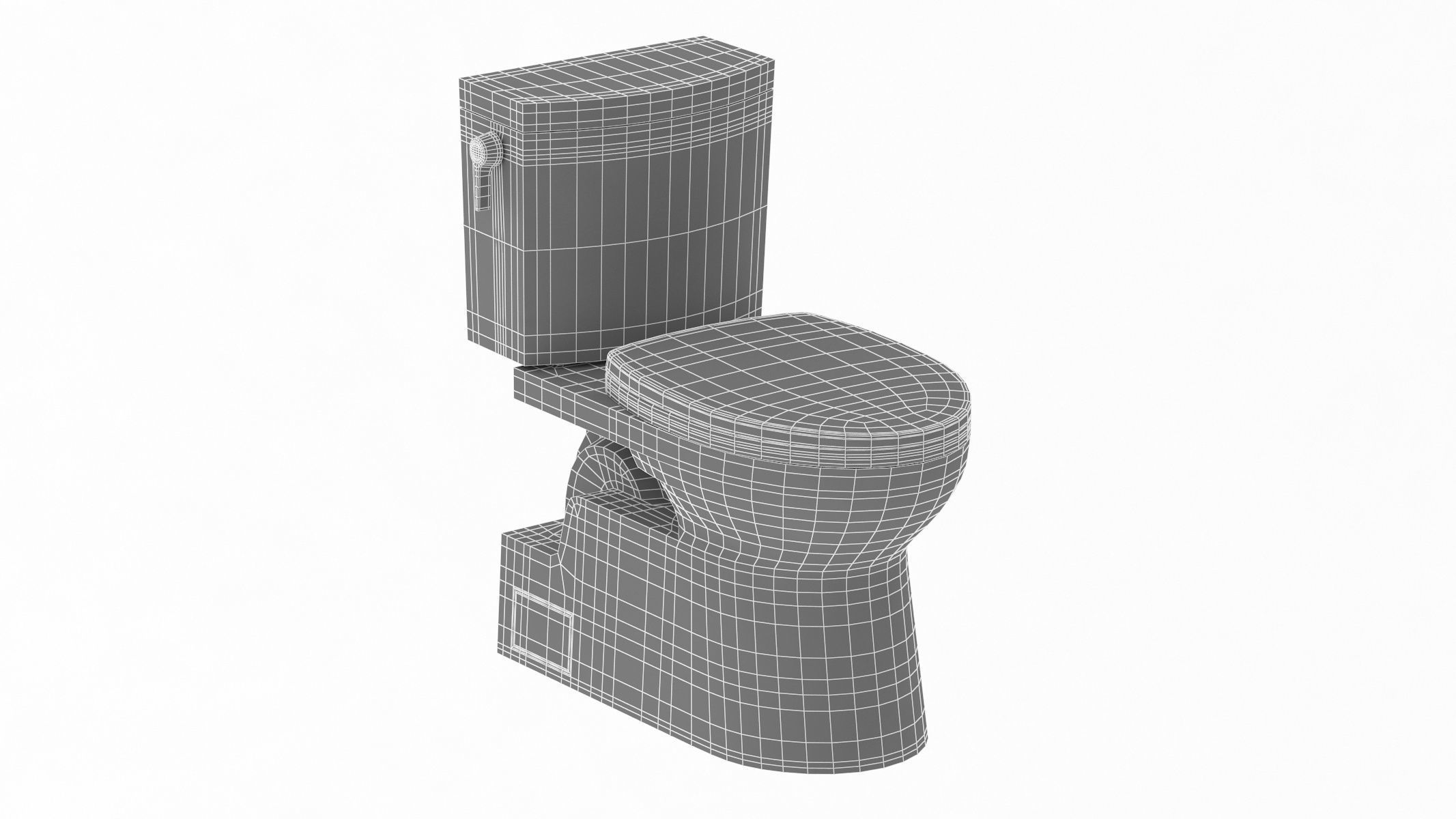 TOTO Vespin II Two-Piece Toilet 3D model_10