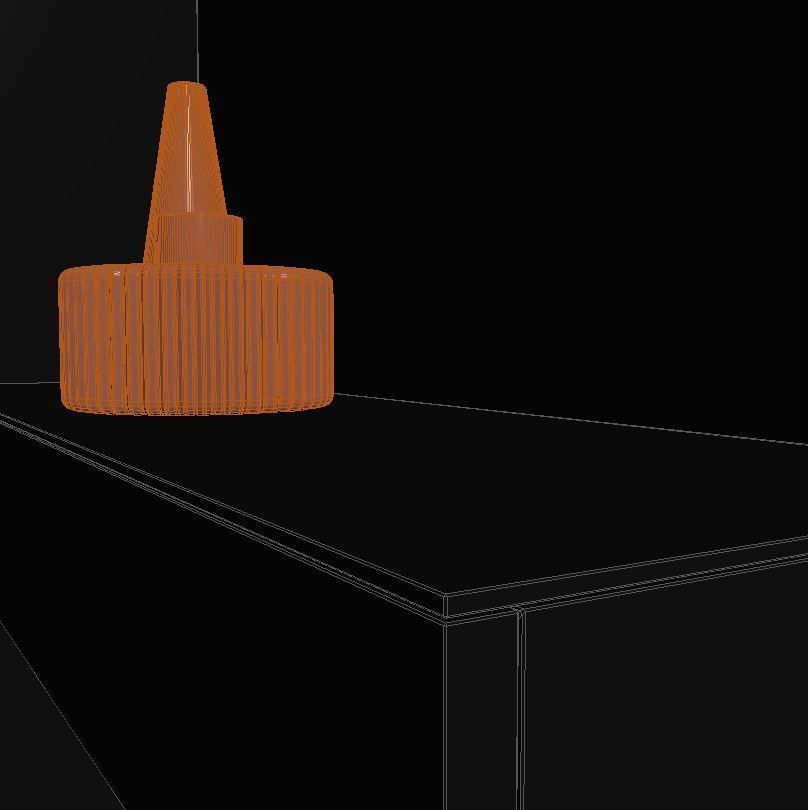 Decorative wall panel set 5 3D model_6