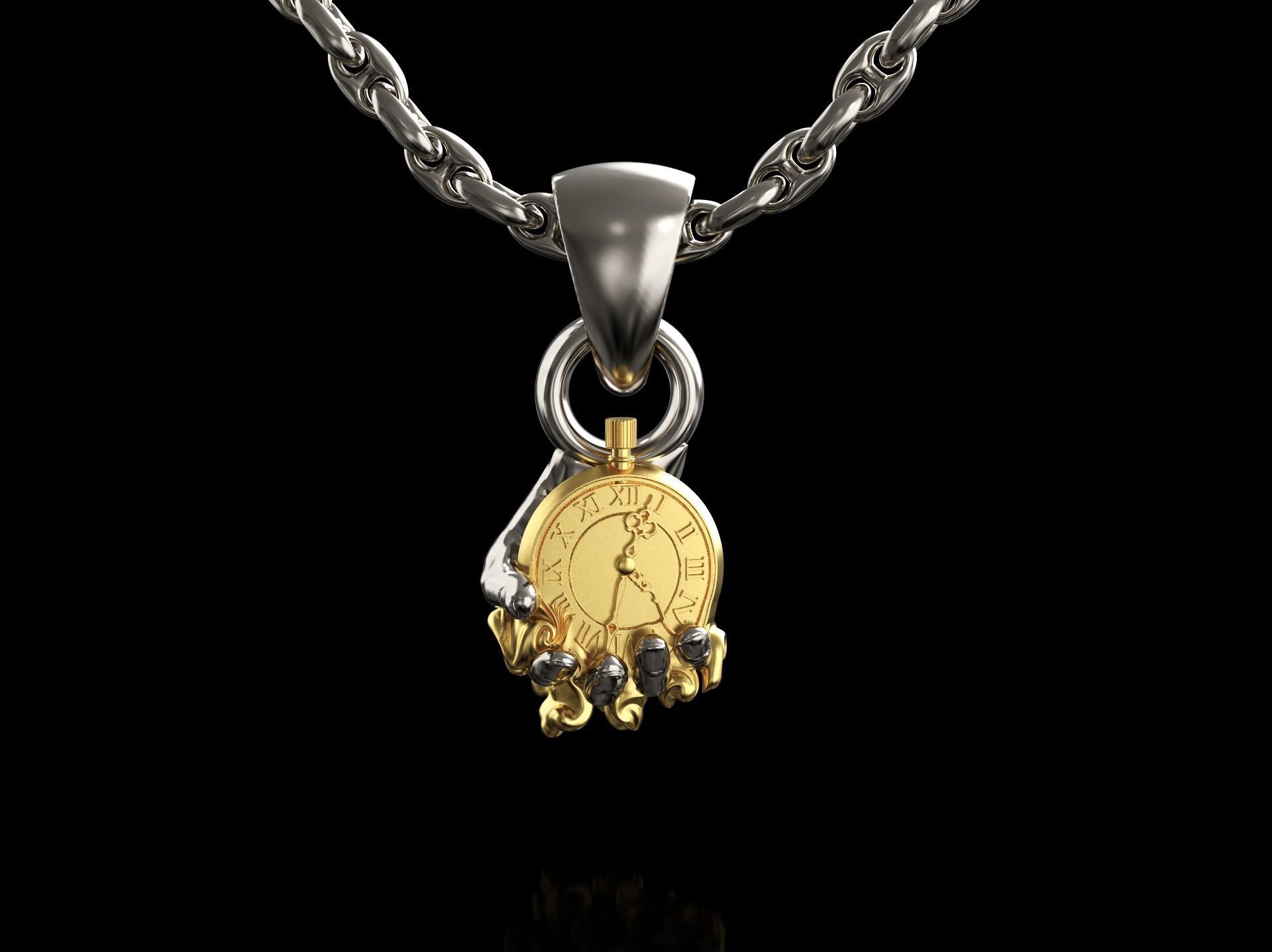 Time is Gold 3D print model_1