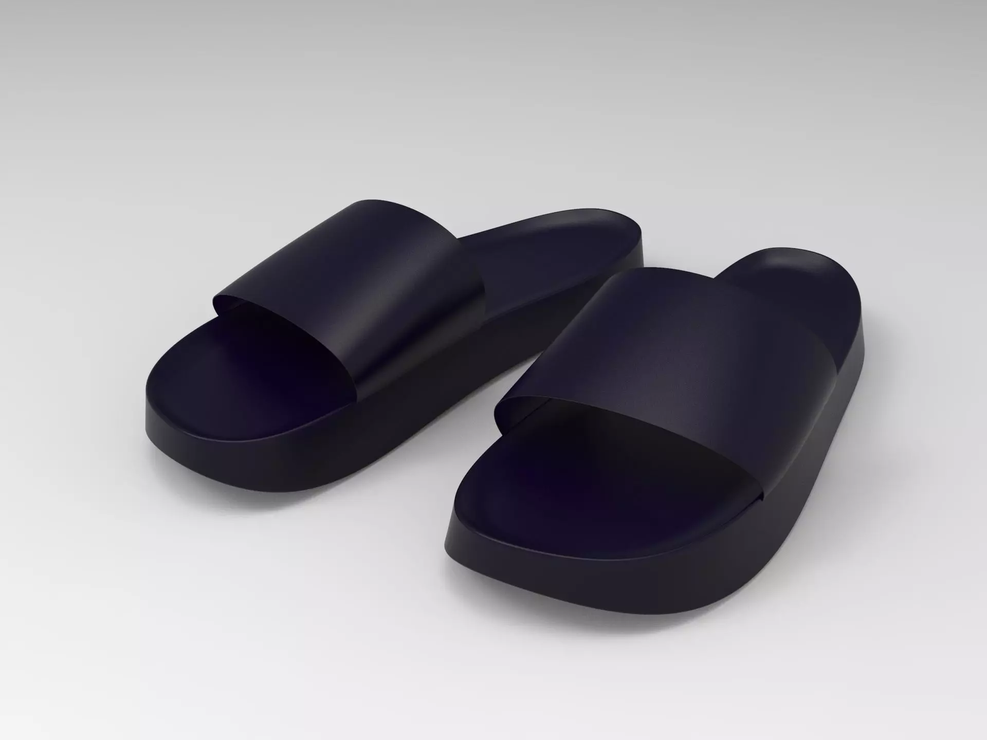 Sandals two 3D model_0