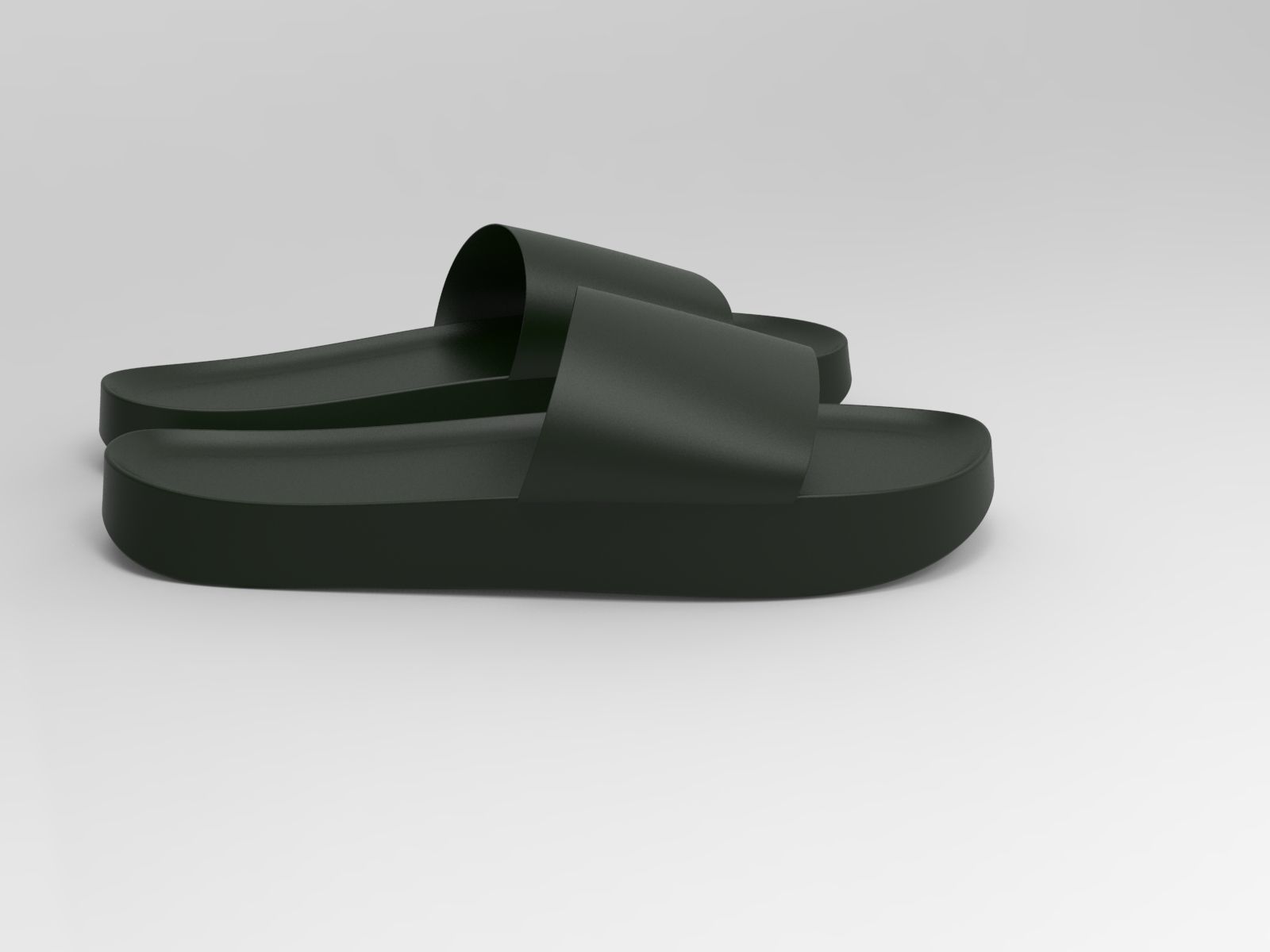 Sandals two 3D model_6