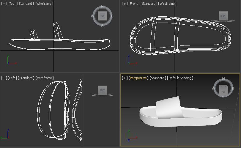 Sandals two 3D model_13
