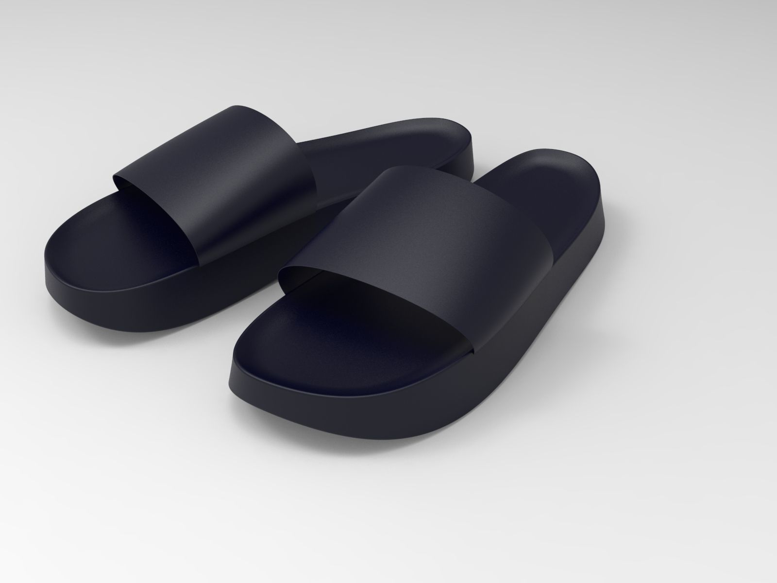 Sandals two 3D model_3