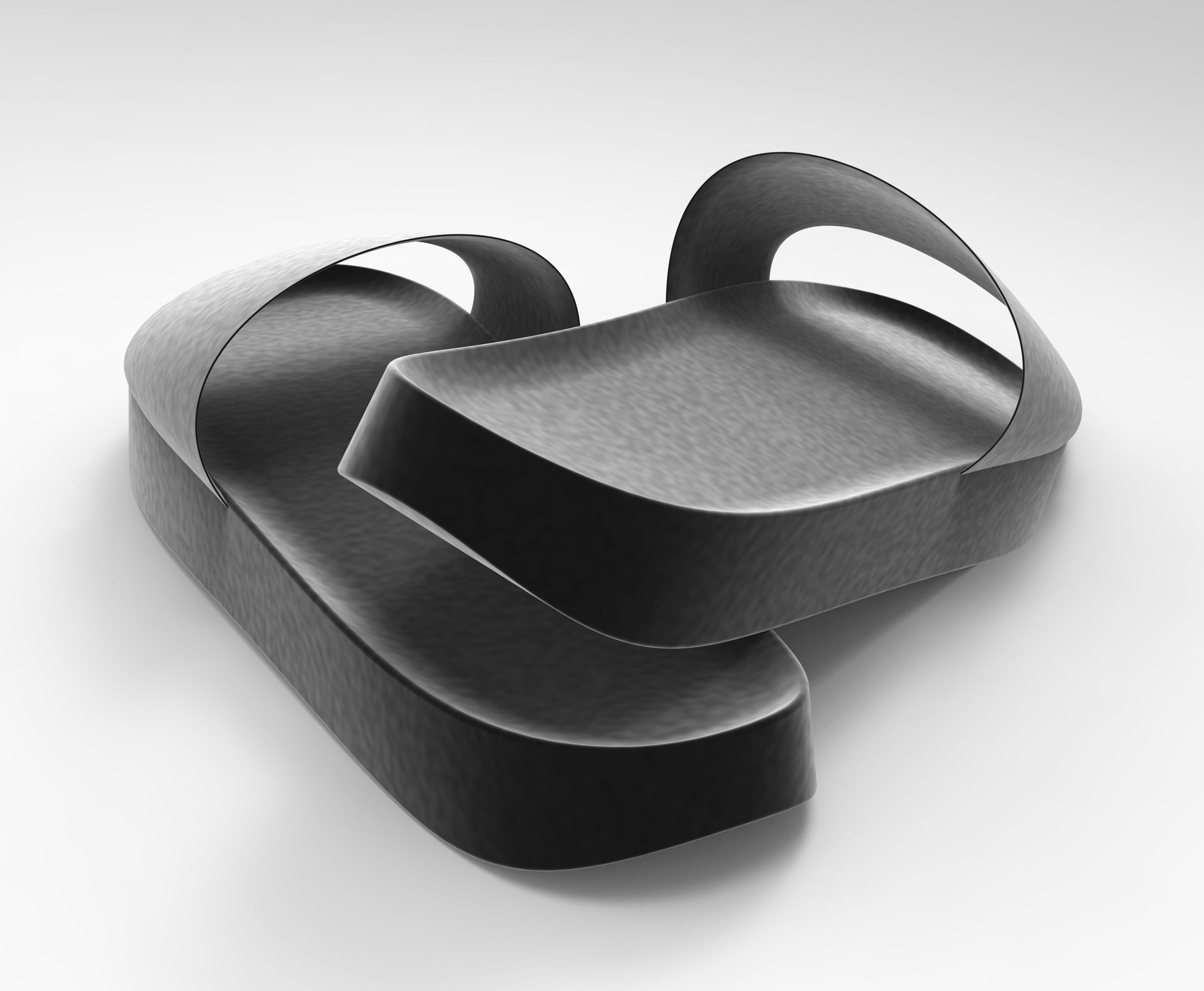 Sandals two 3D model_8