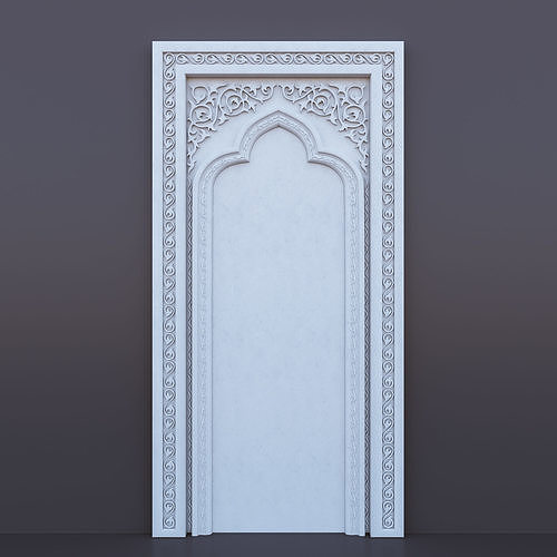 ornamental Islamic arch - So5  3D model