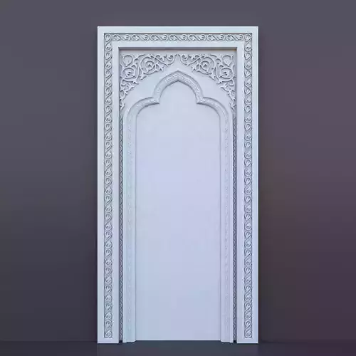 ornamental Islamic arch - So5  3D model