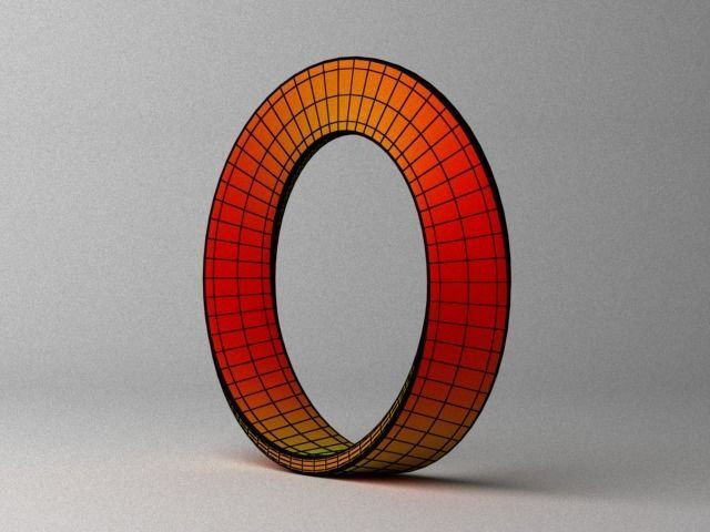 Mobius Strip 3D print model_4
