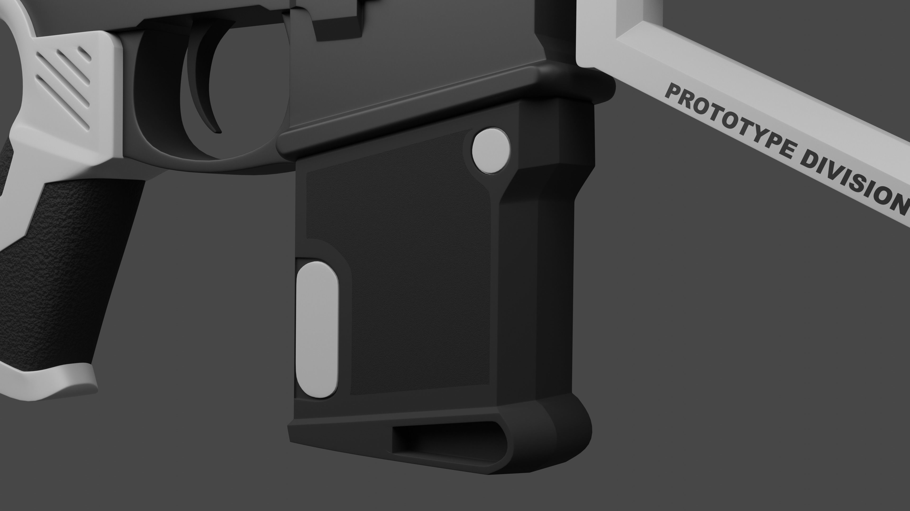 AR-15 Prototype Division 3D model_3