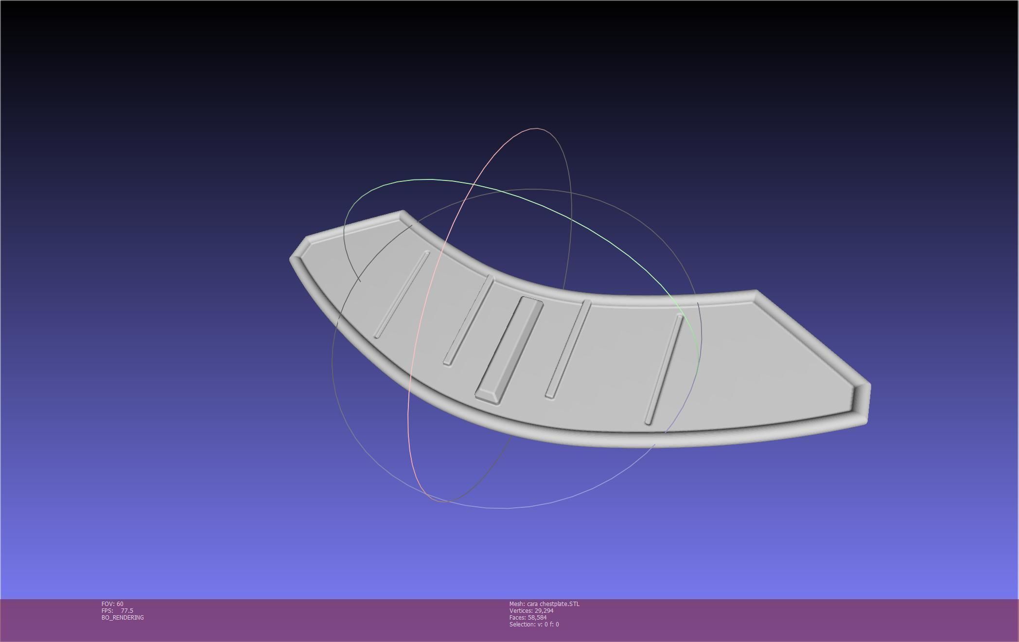Star Wars The Mandalorian Cara Dune Chestplate 3D print model_40