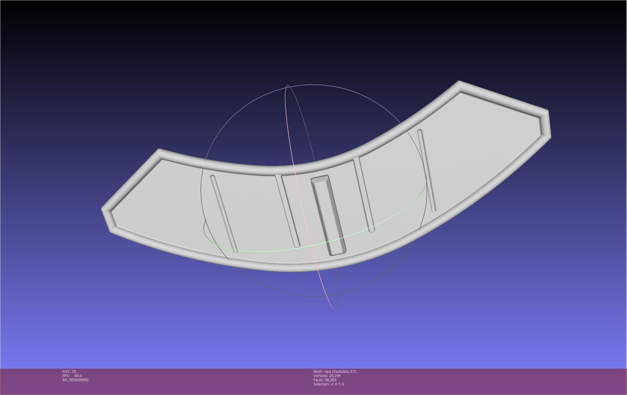 Star Wars The Mandalorian Cara Dune Chestplate 3D print model_70