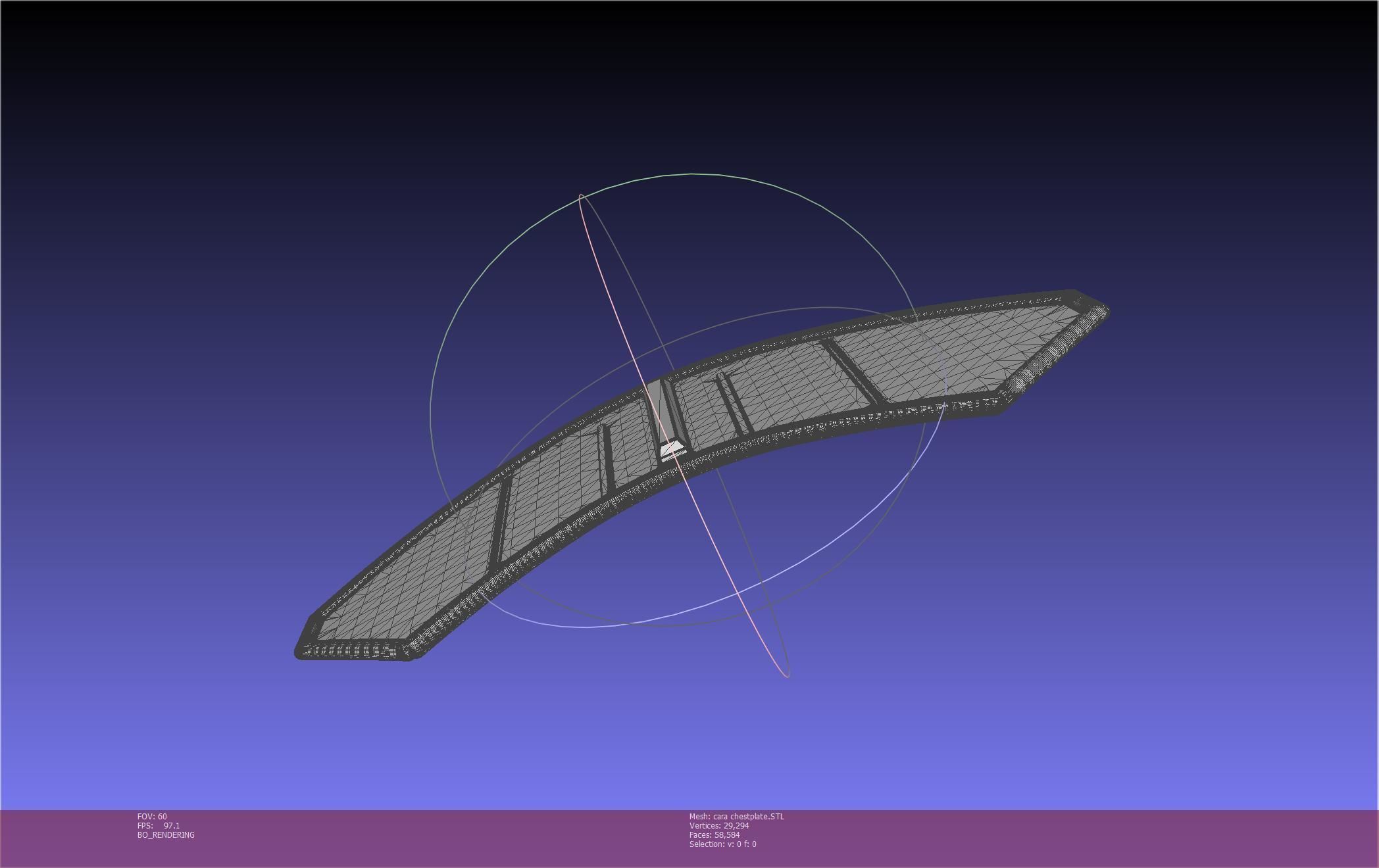 Star Wars The Mandalorian Cara Dune Chestplate 3D print model_9