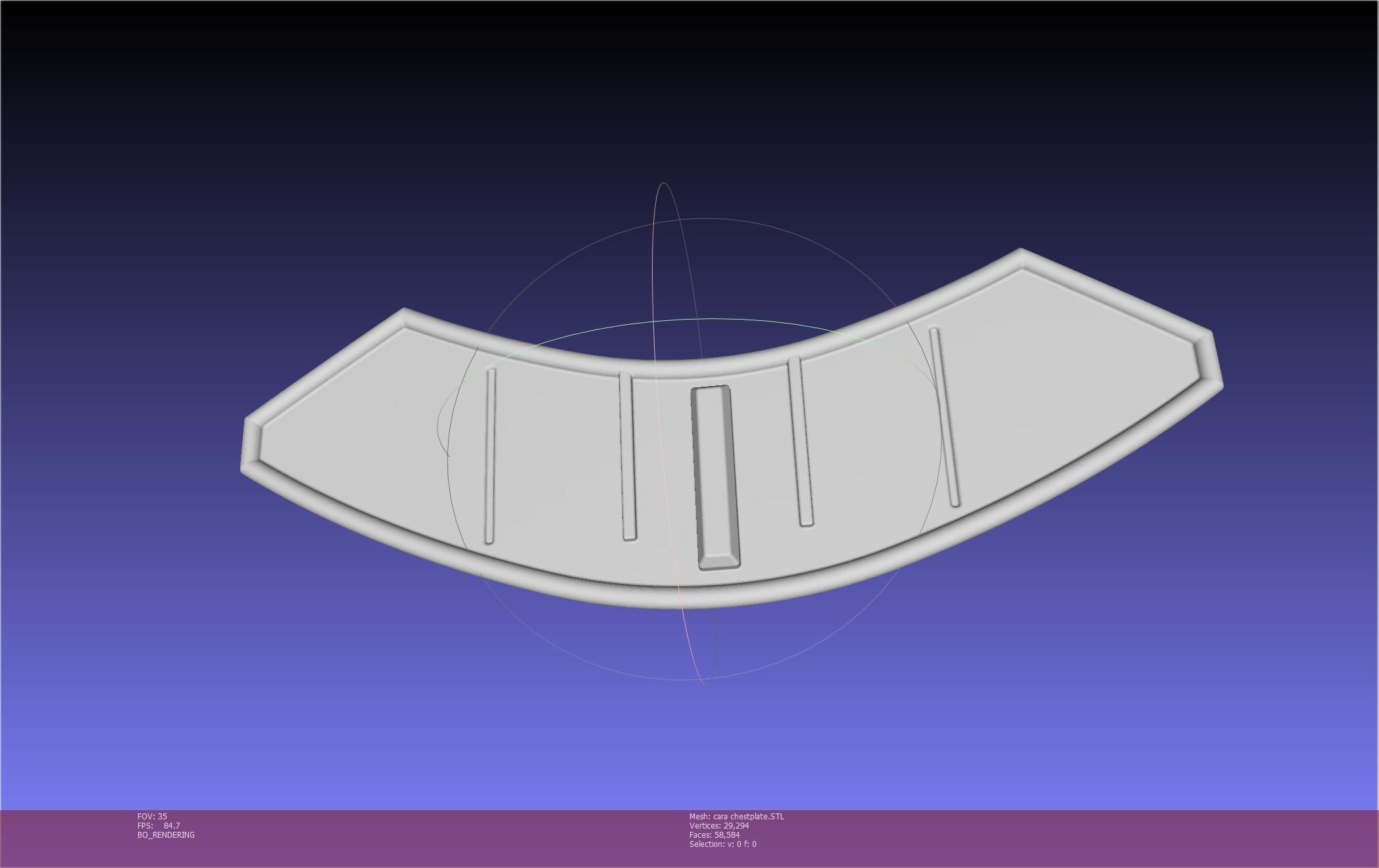 Star Wars The Mandalorian Cara Dune Chestplate 3D print model_75
