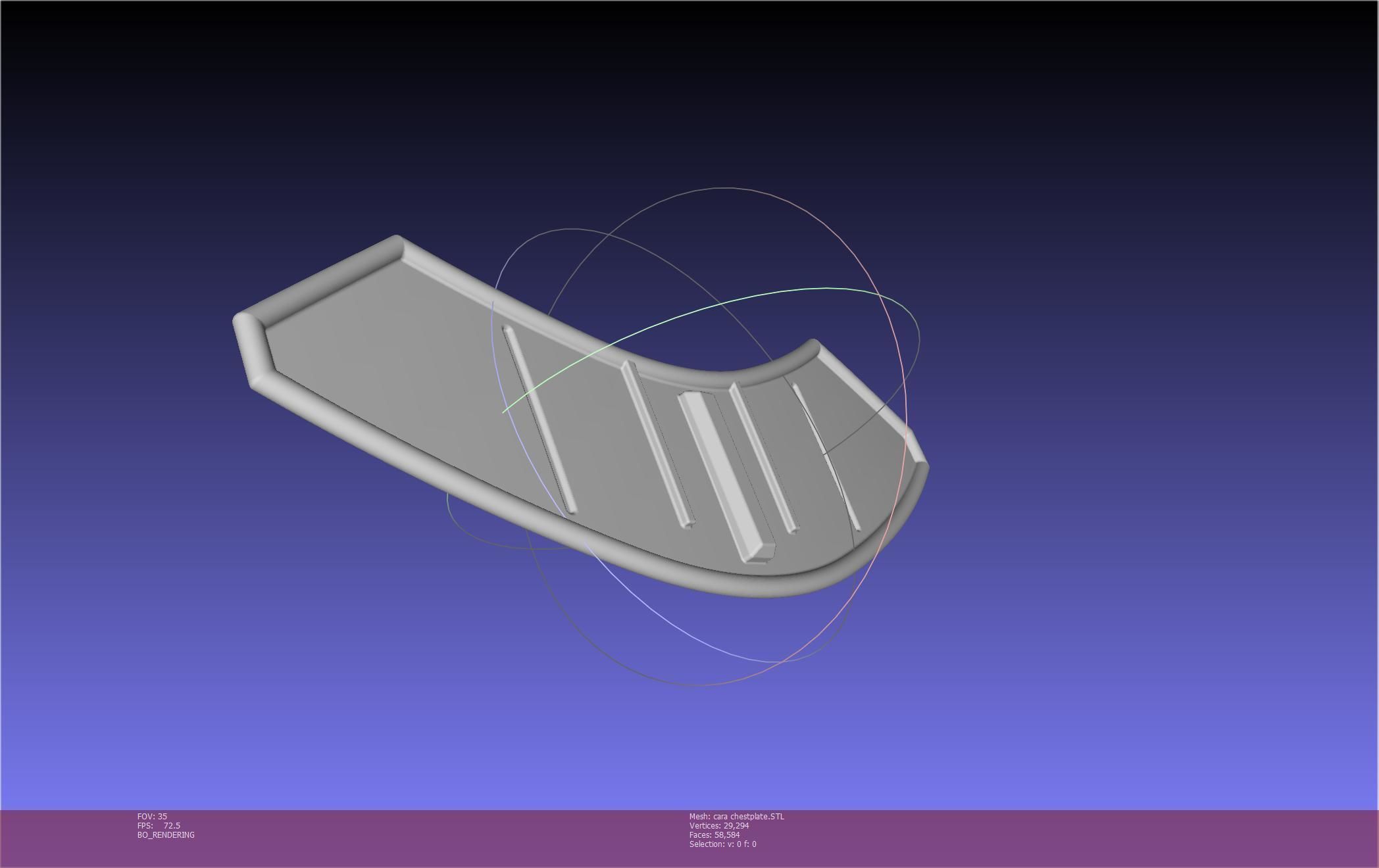 Star Wars The Mandalorian Cara Dune Chestplate 3D print model_71