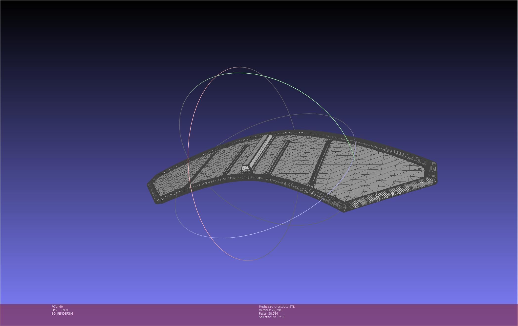 Star Wars The Mandalorian Cara Dune Chestplate 3D print model_11