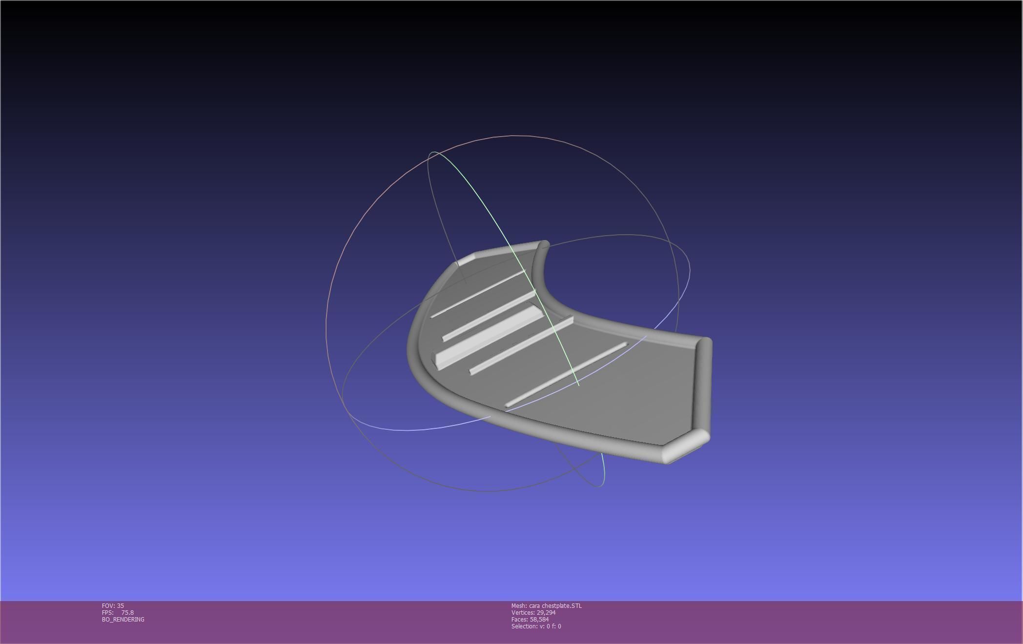 Star Wars The Mandalorian Cara Dune Chestplate 3D print model_63