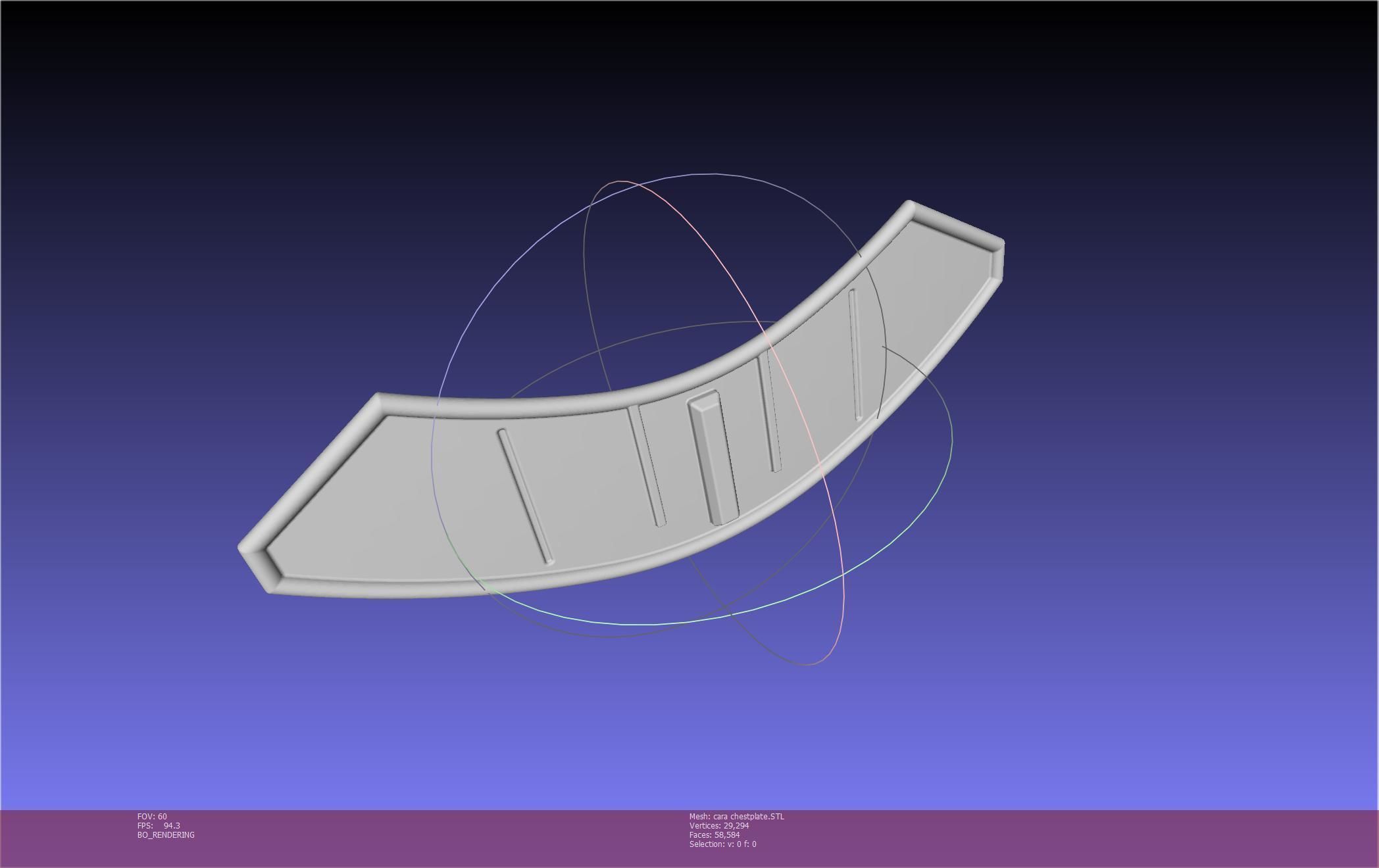 Star Wars The Mandalorian Cara Dune Chestplate 3D print model_25