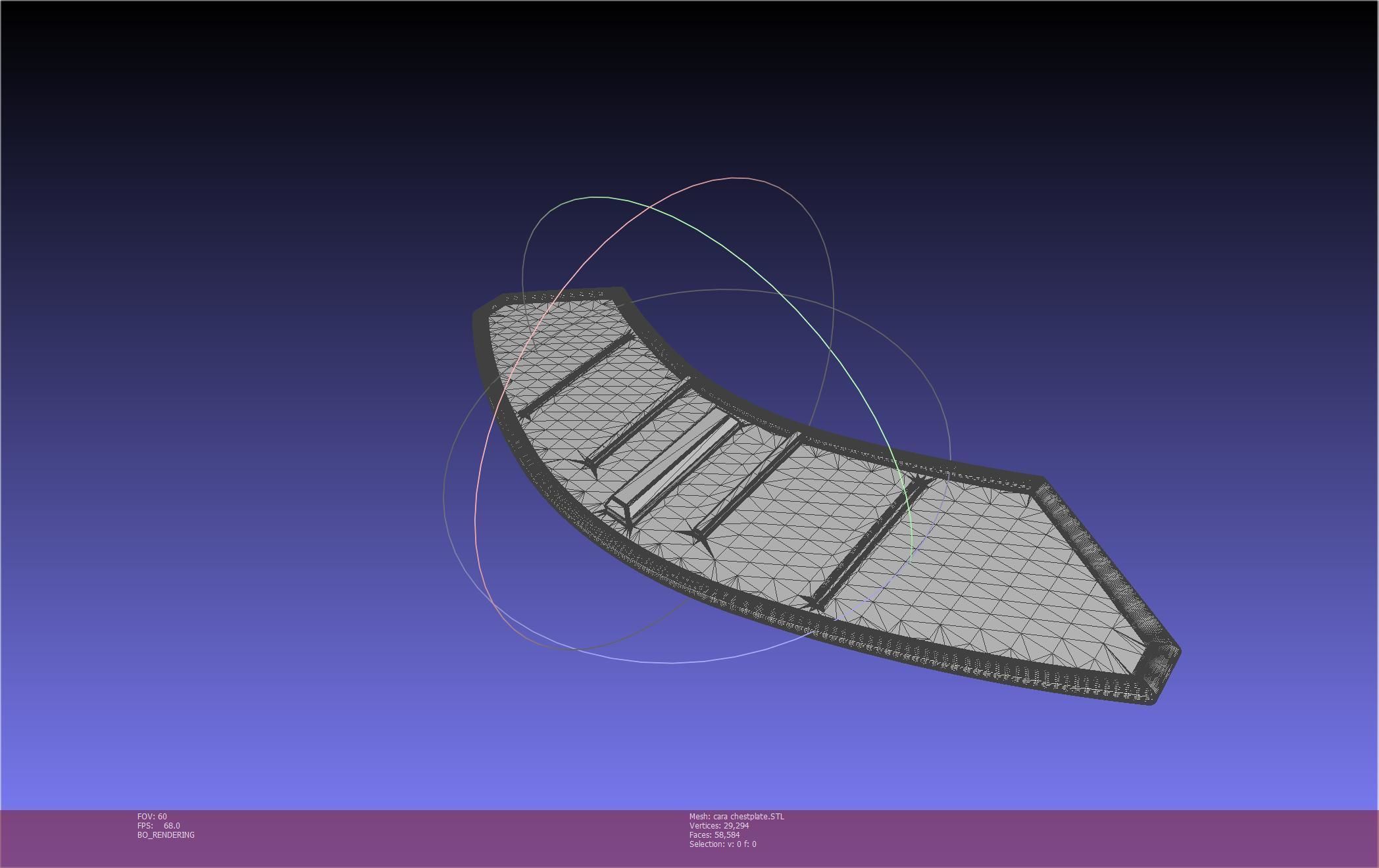 Star Wars The Mandalorian Cara Dune Chestplate 3D print model_3