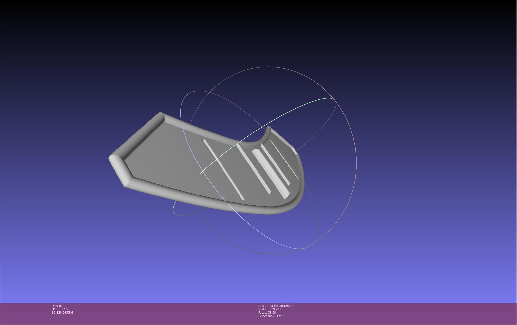 Star Wars The Mandalorian Cara Dune Chestplate 3D print model_51