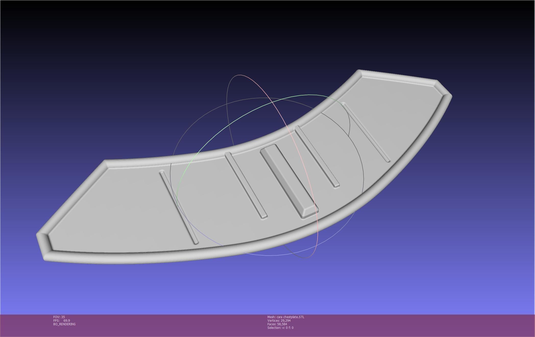 Star Wars The Mandalorian Cara Dune Chestplate 3D print model_67