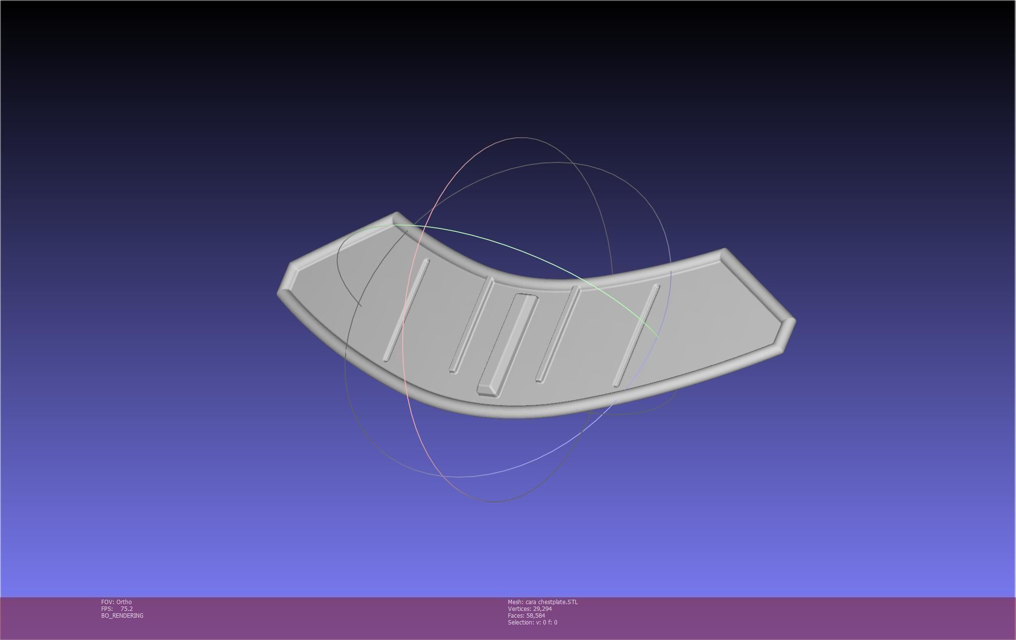 Star Wars The Mandalorian Cara Dune Chestplate 3D print model_55