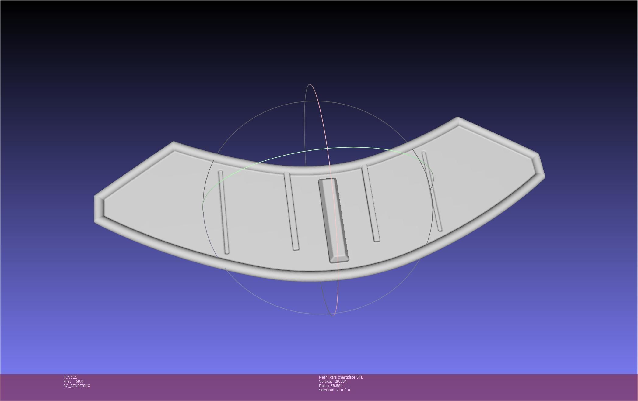 Star Wars The Mandalorian Cara Dune Chestplate 3D print model_72