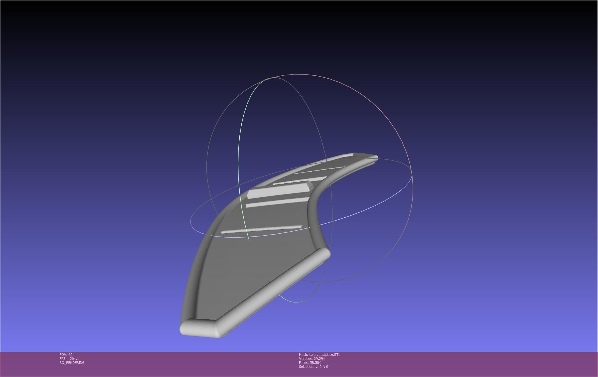 Star Wars The Mandalorian Cara Dune Chestplate 3D print model_33