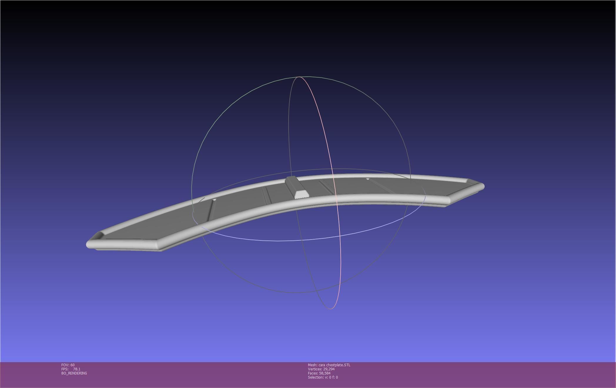 Star Wars The Mandalorian Cara Dune Chestplate 3D print model_36