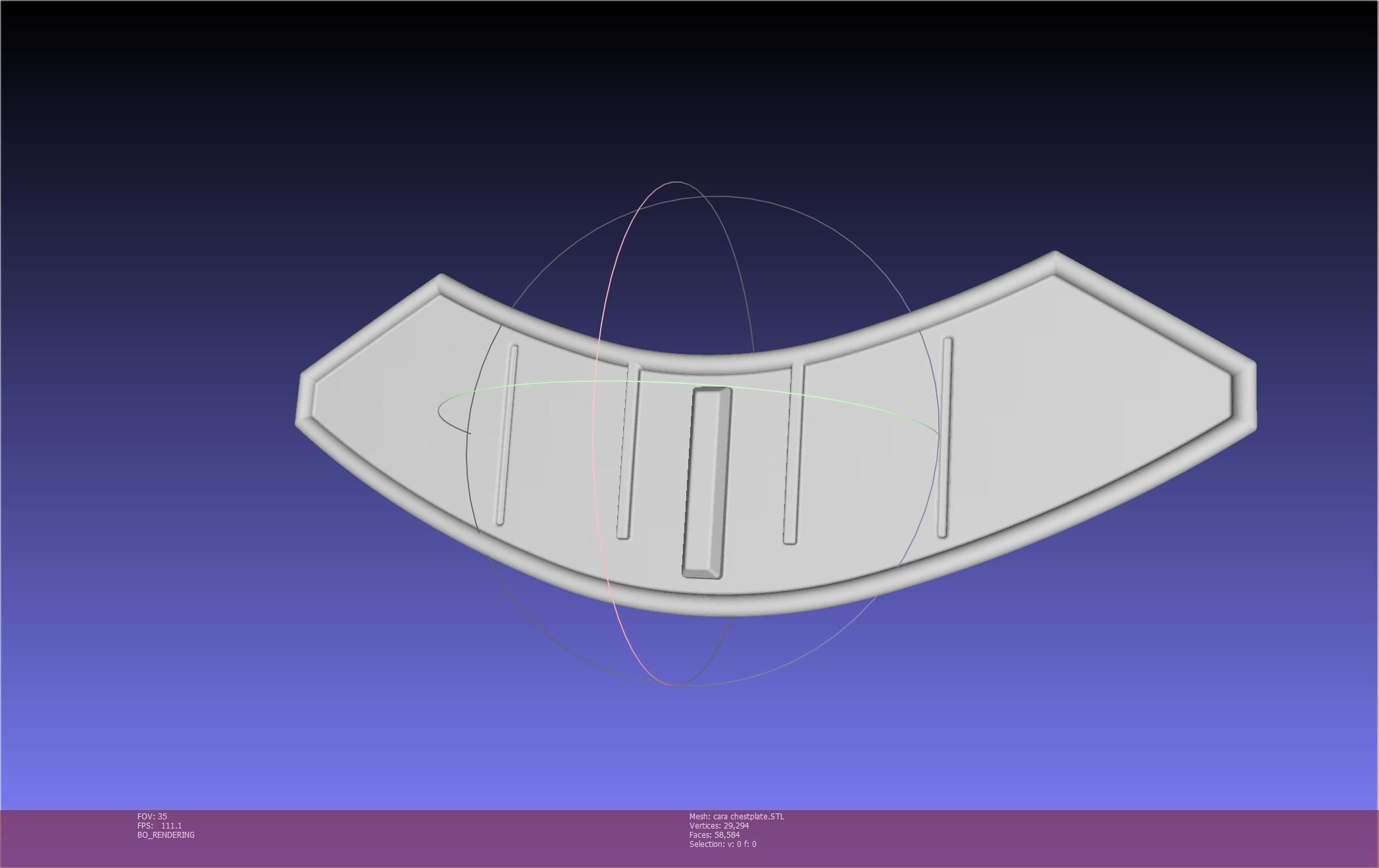 Star Wars The Mandalorian Cara Dune Chestplate 3D print model_74