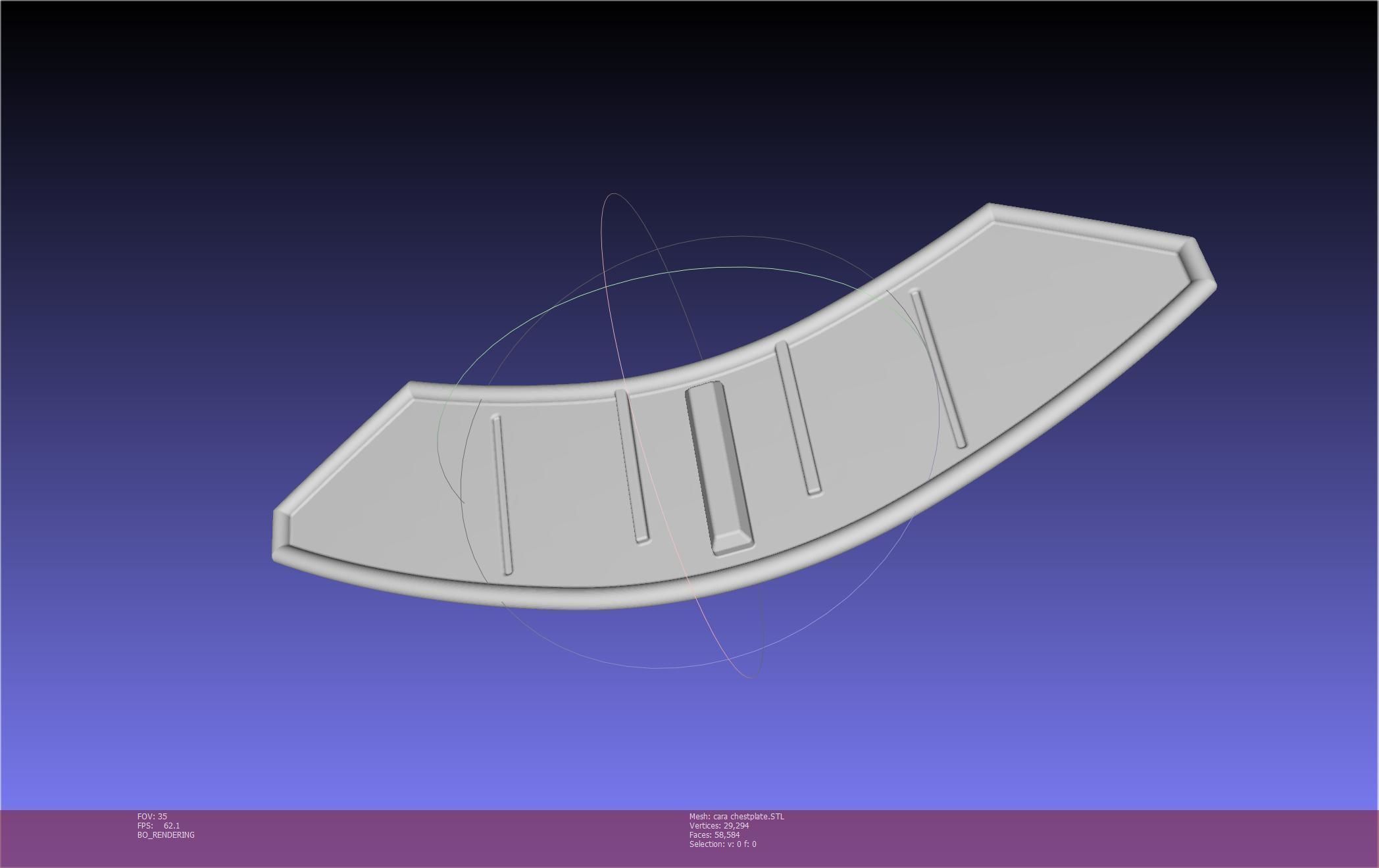Star Wars The Mandalorian Cara Dune Chestplate 3D print model_68
