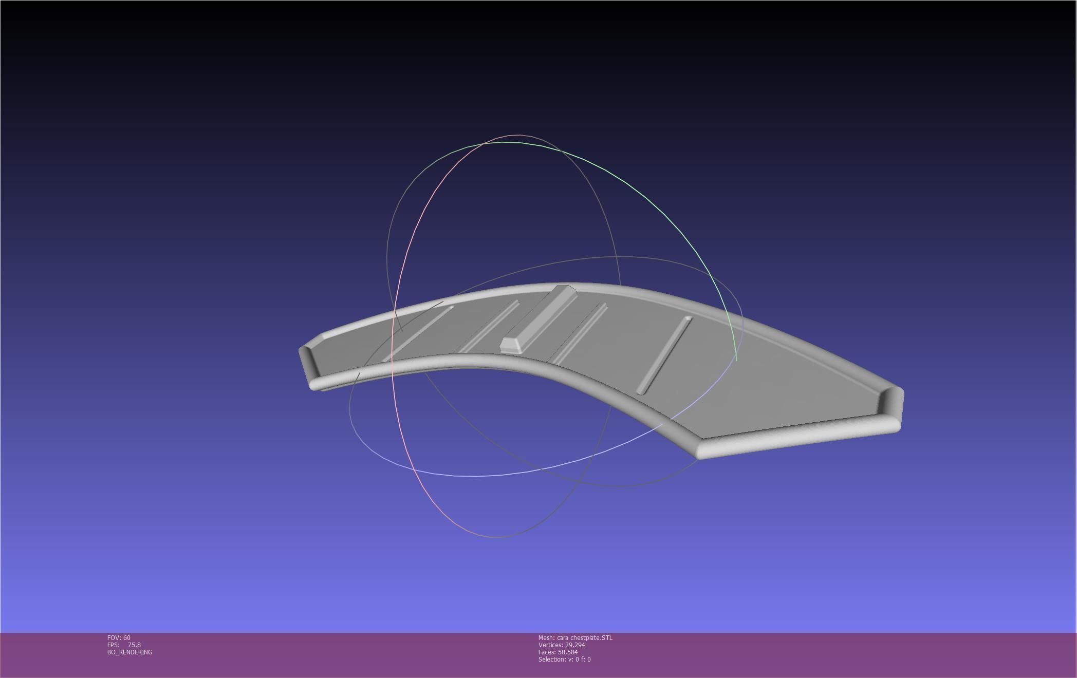 Star Wars The Mandalorian Cara Dune Chestplate 3D print model_37