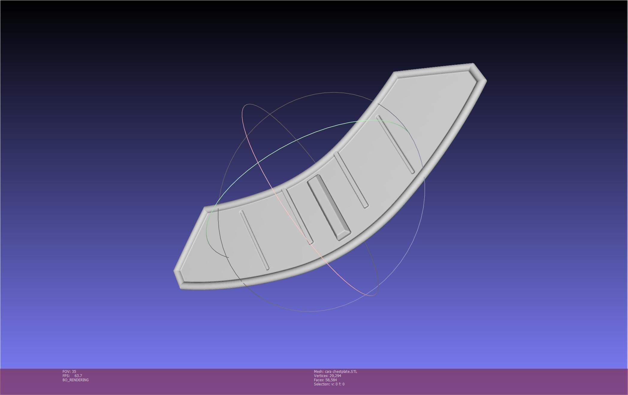 Star Wars The Mandalorian Cara Dune Chestplate 3D print model_64