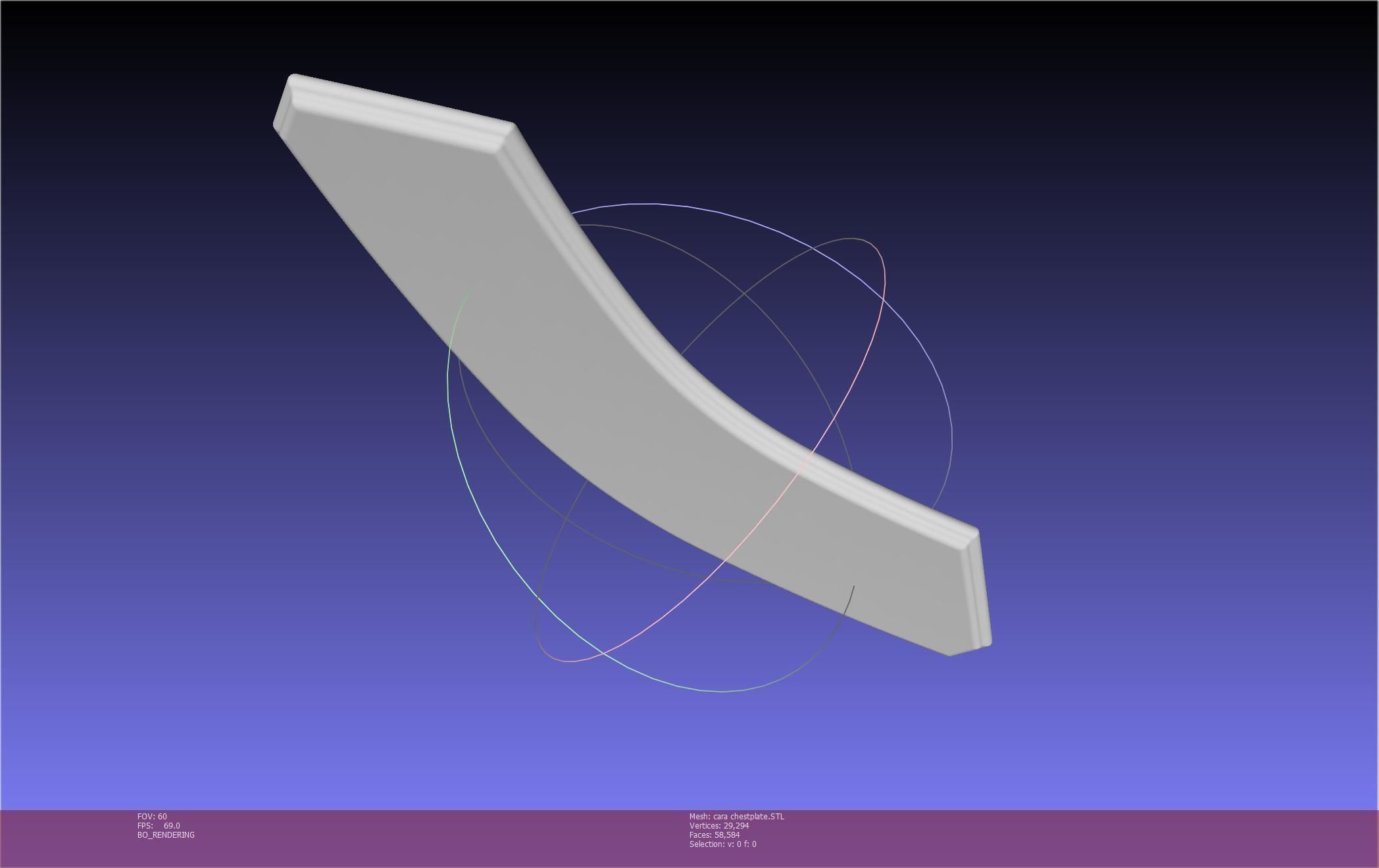 Star Wars The Mandalorian Cara Dune Chestplate 3D print model_44