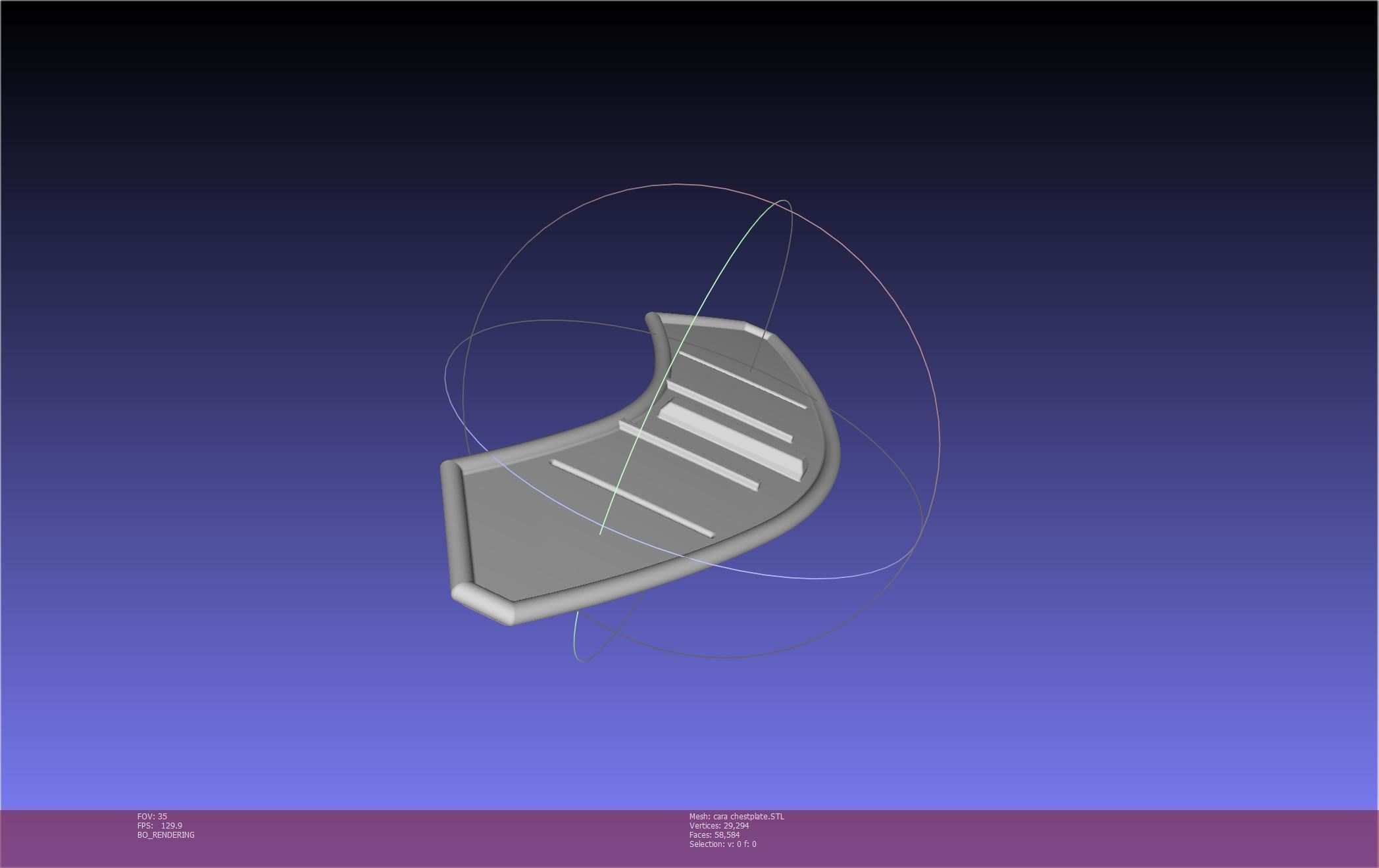 Star Wars The Mandalorian Cara Dune Chestplate 3D print model_62