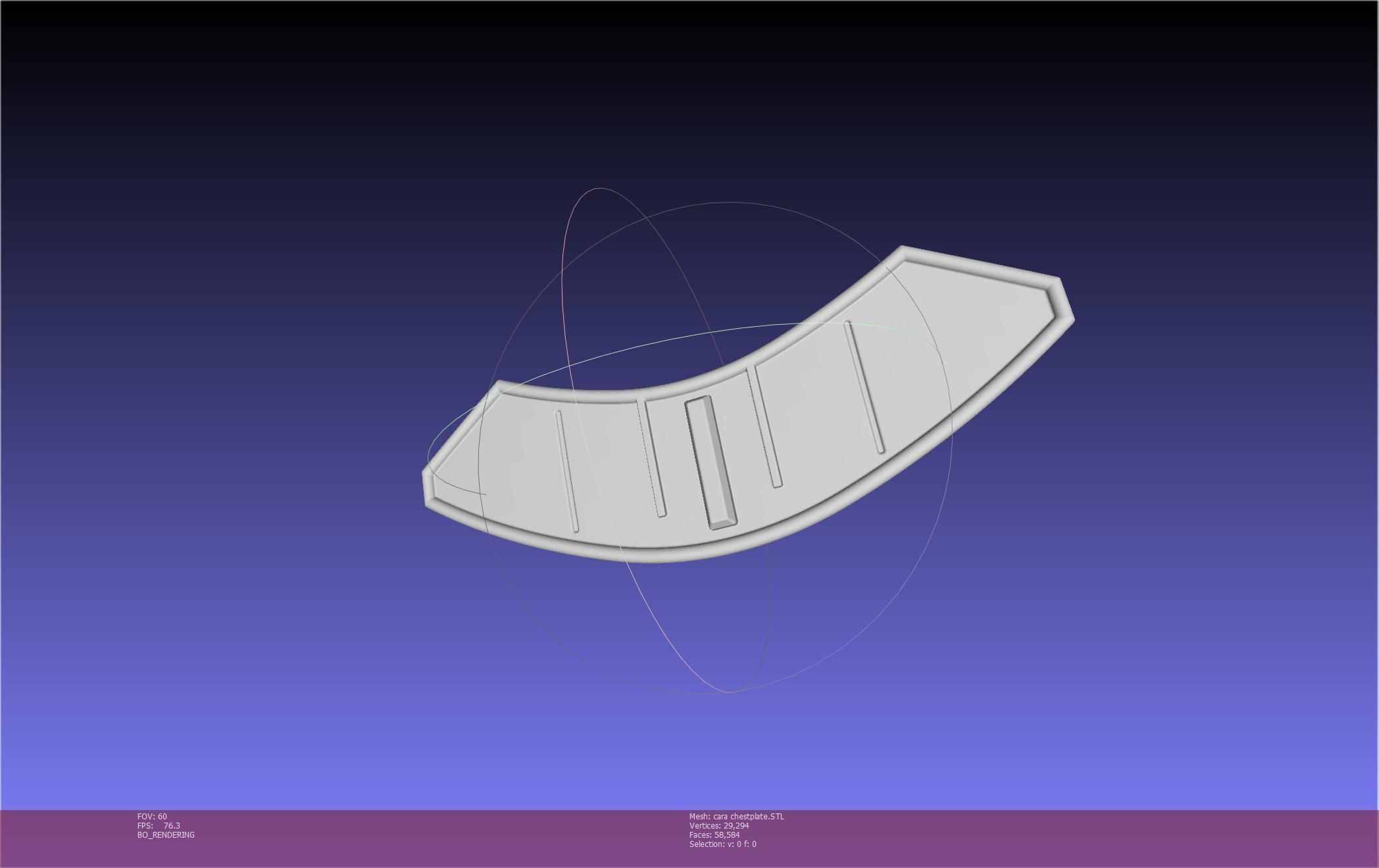 Star Wars The Mandalorian Cara Dune Chestplate 3D print model_5