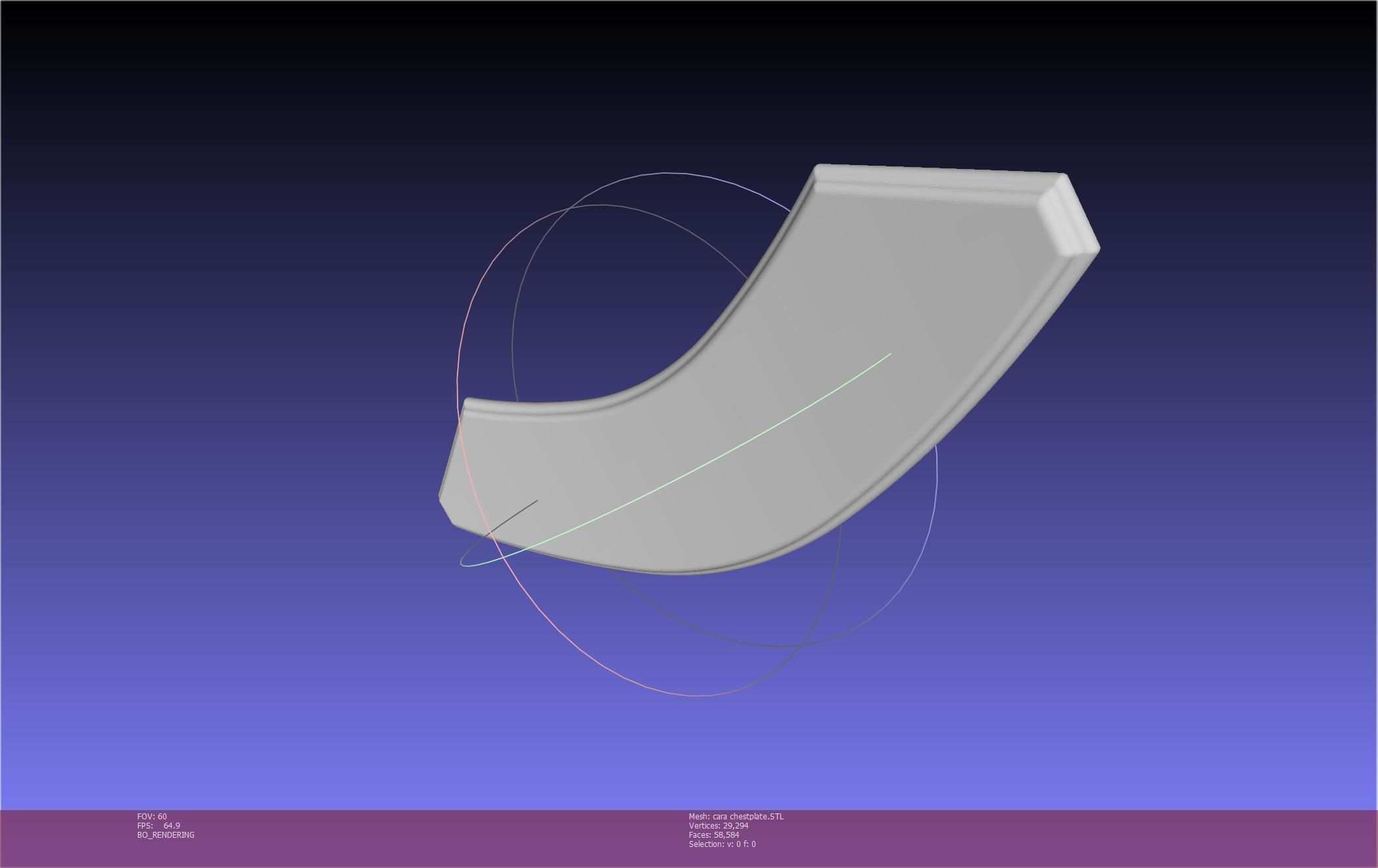 Star Wars The Mandalorian Cara Dune Chestplate 3D print model_49