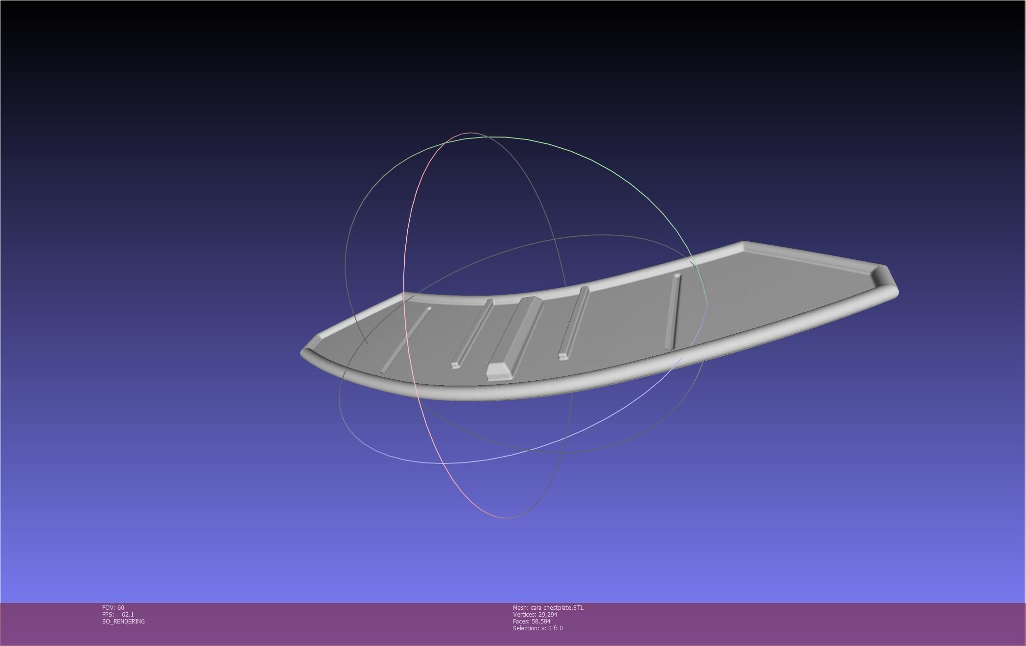 Star Wars The Mandalorian Cara Dune Chestplate 3D print model_52