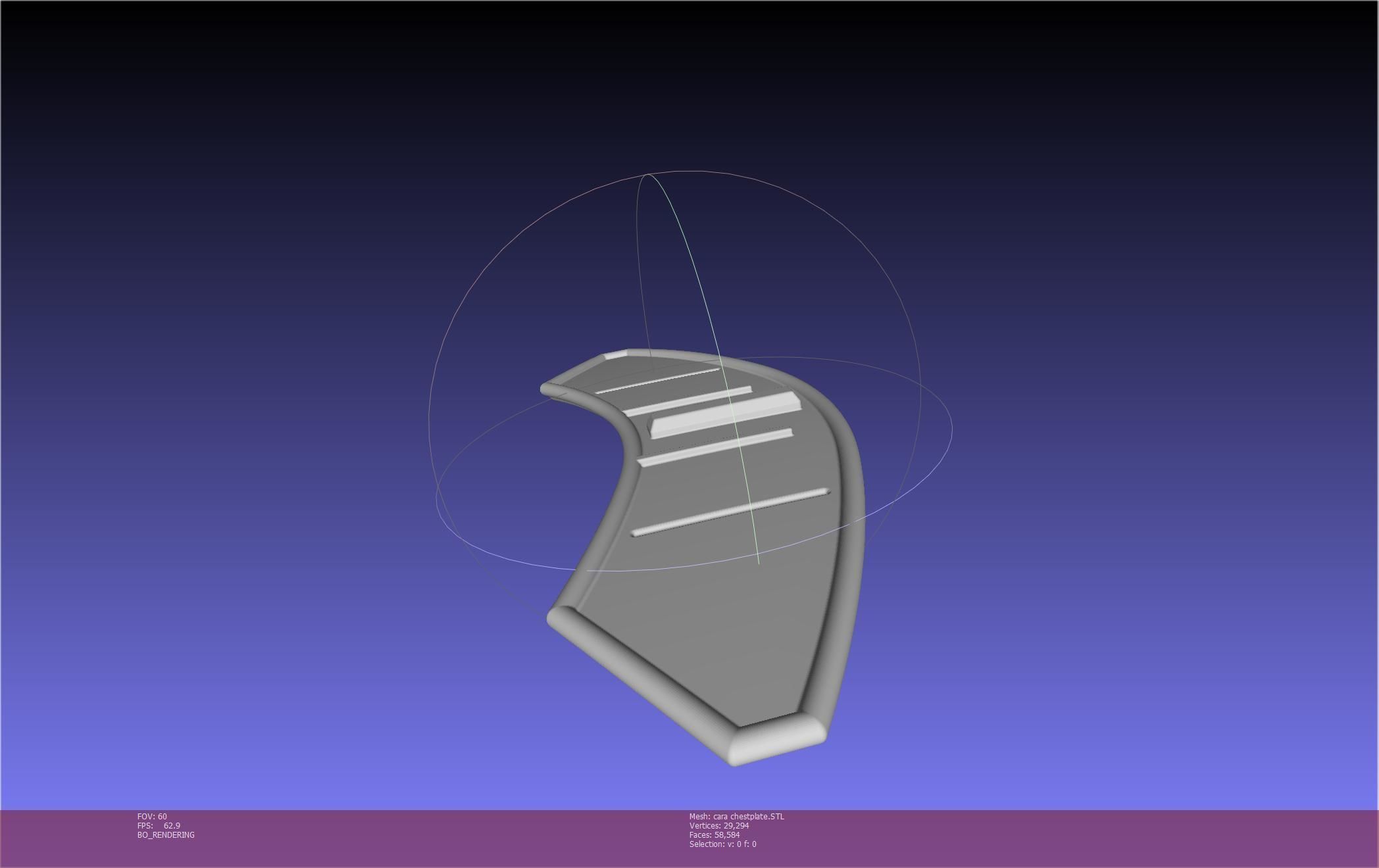 Star Wars The Mandalorian Cara Dune Chestplate 3D print model_35