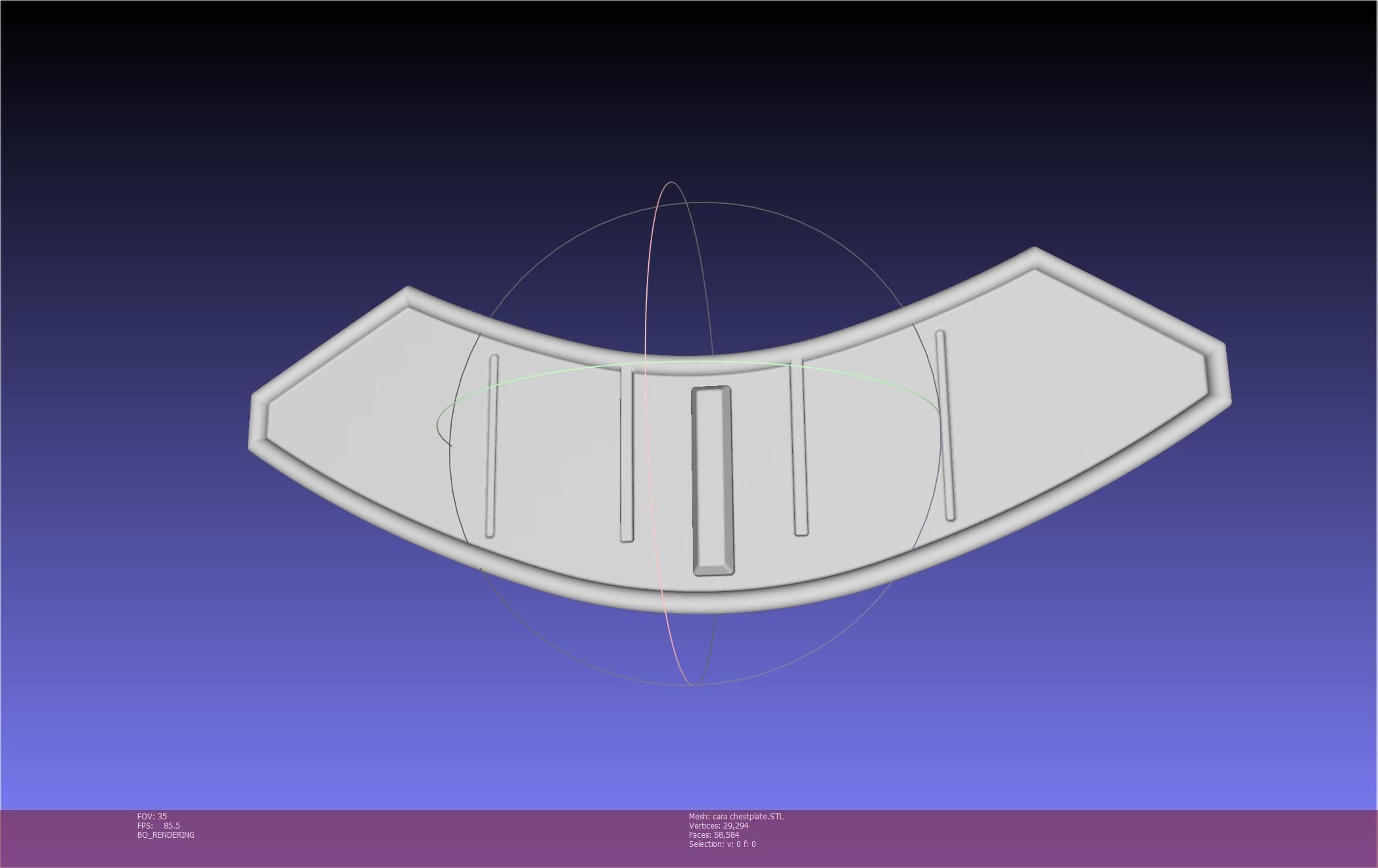 Star Wars The Mandalorian Cara Dune Chestplate 3D print model_73
