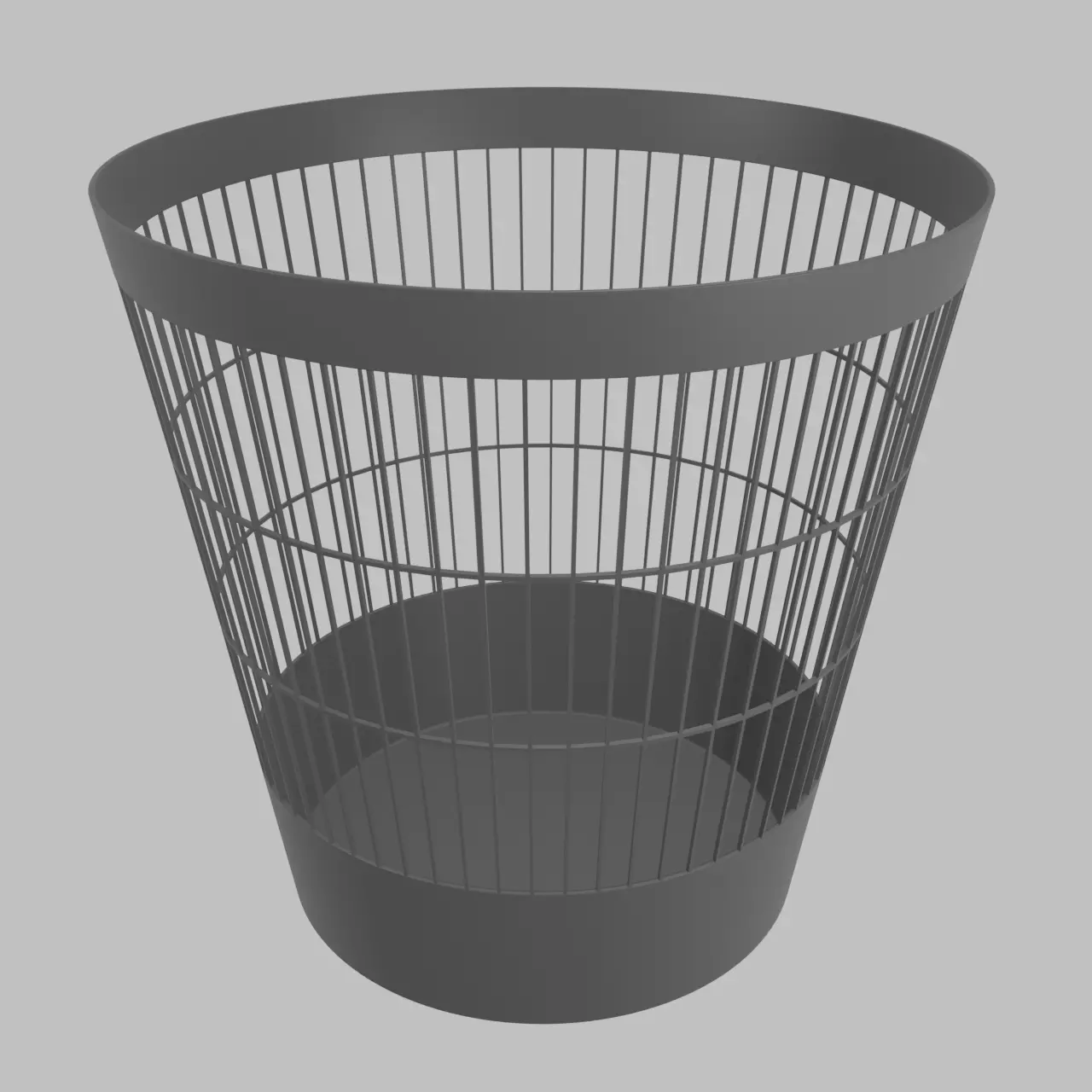 Trash Can 3D model_0